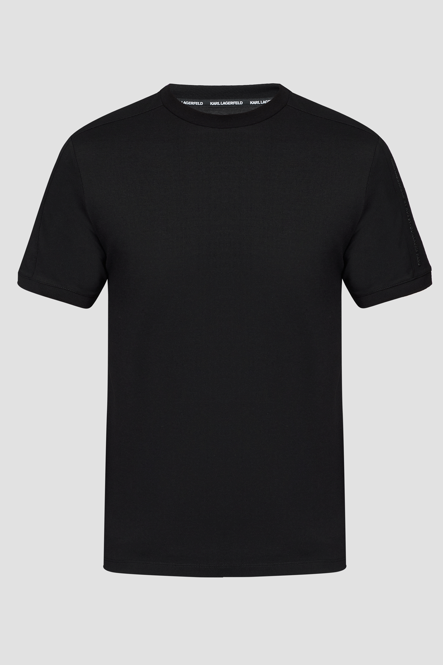 Мужская черная футболка Karl Lagerfeld 532234.755030;990