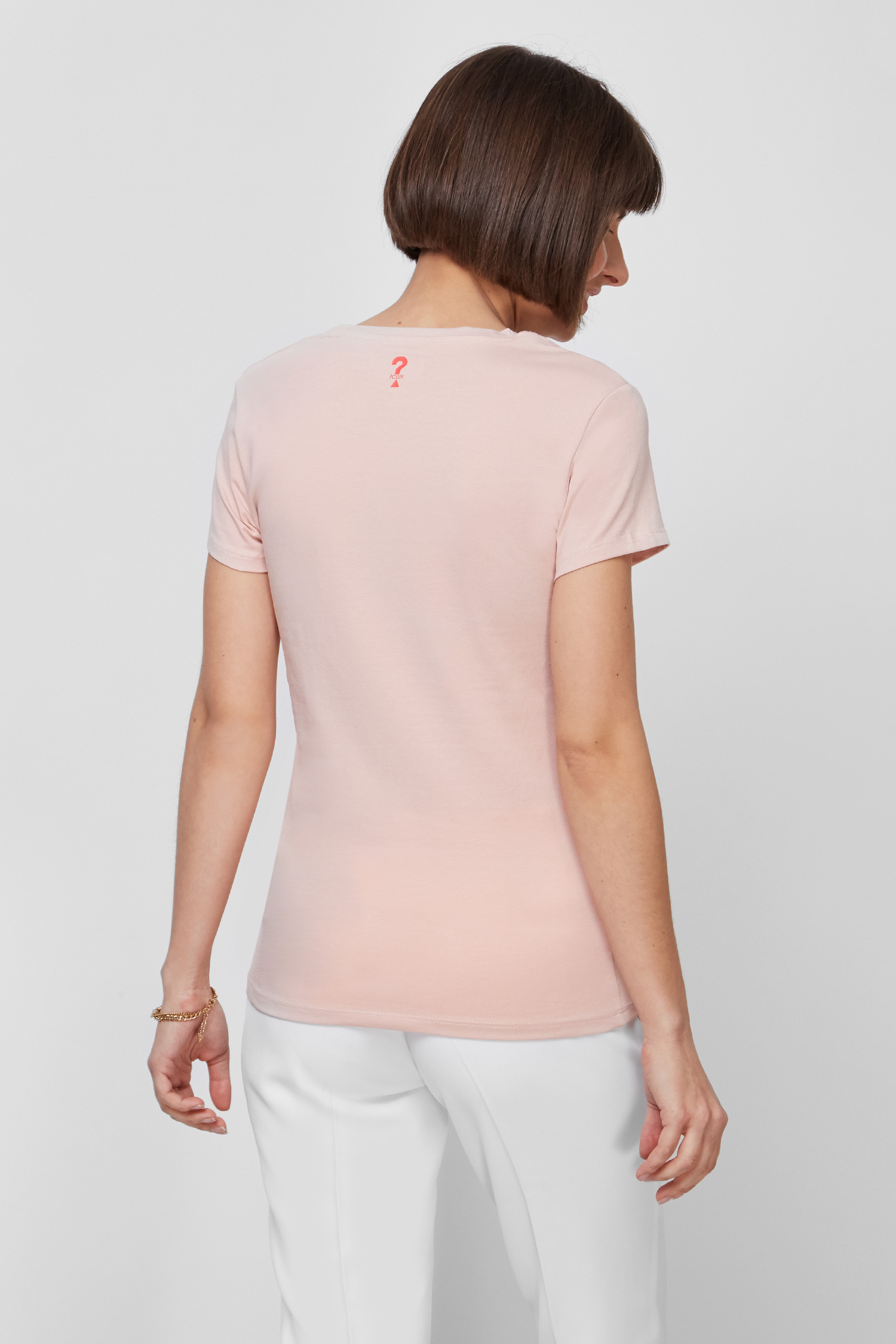 Жіноча пудрова футболка Guess W1GI0N.J1311;G64O