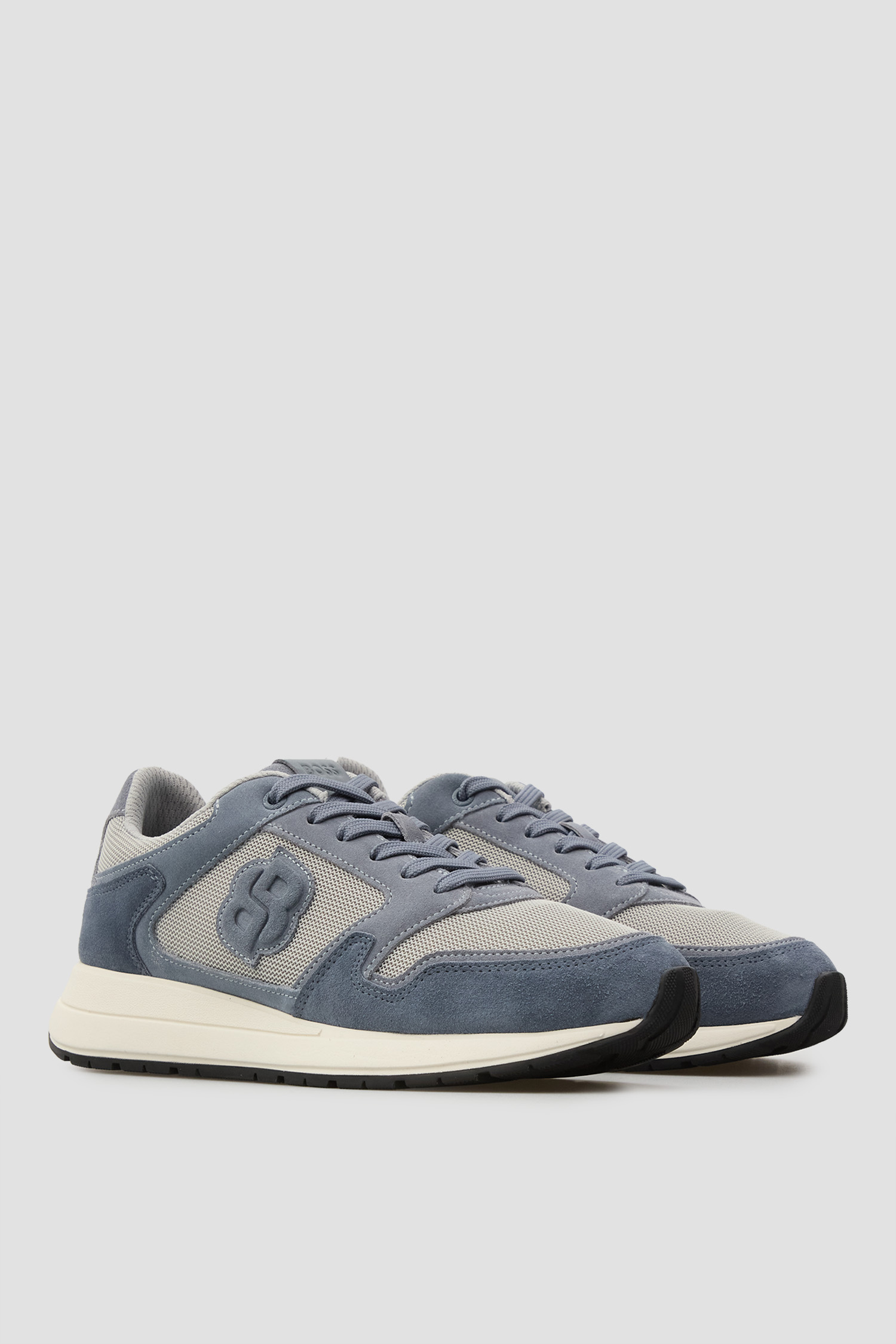 Чоловічі блакитні кросівки BOSS 50554612;460