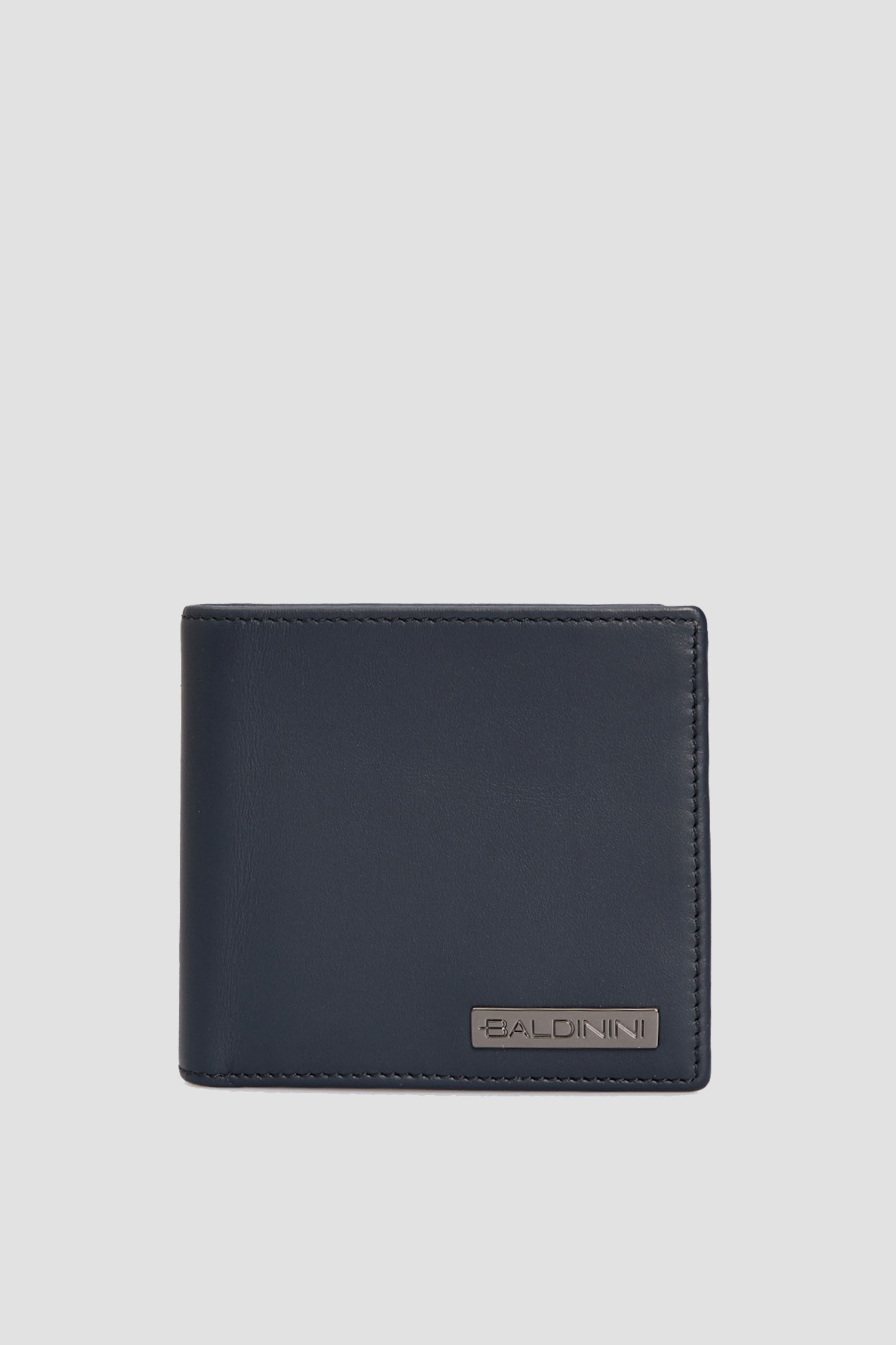 Чоловічий темно-синій шкіряний гаманець Baldinini Q3B001XXNAPT;9906