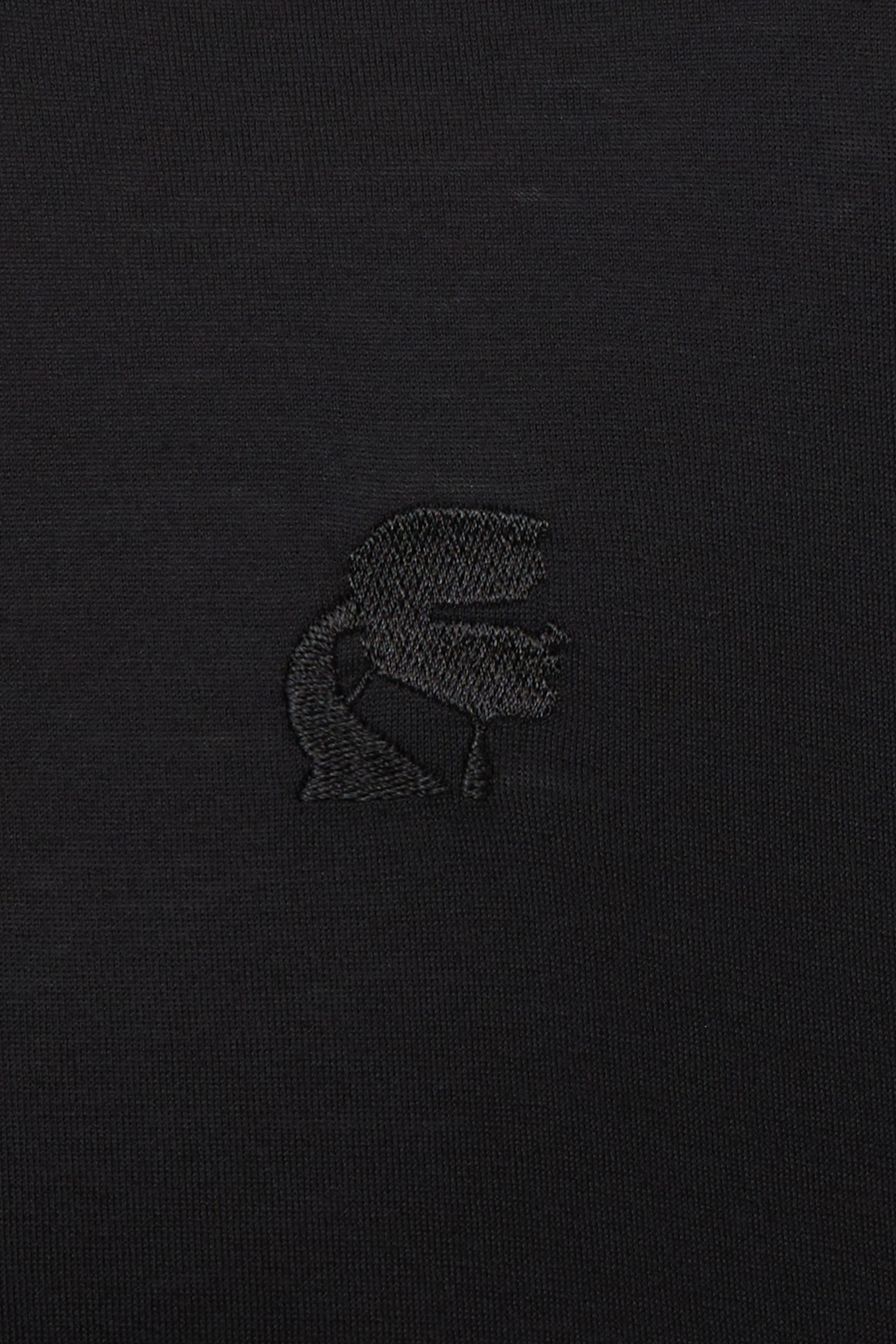 Мужской черный лонгслив Karl Lagerfeld 564200.755002;990