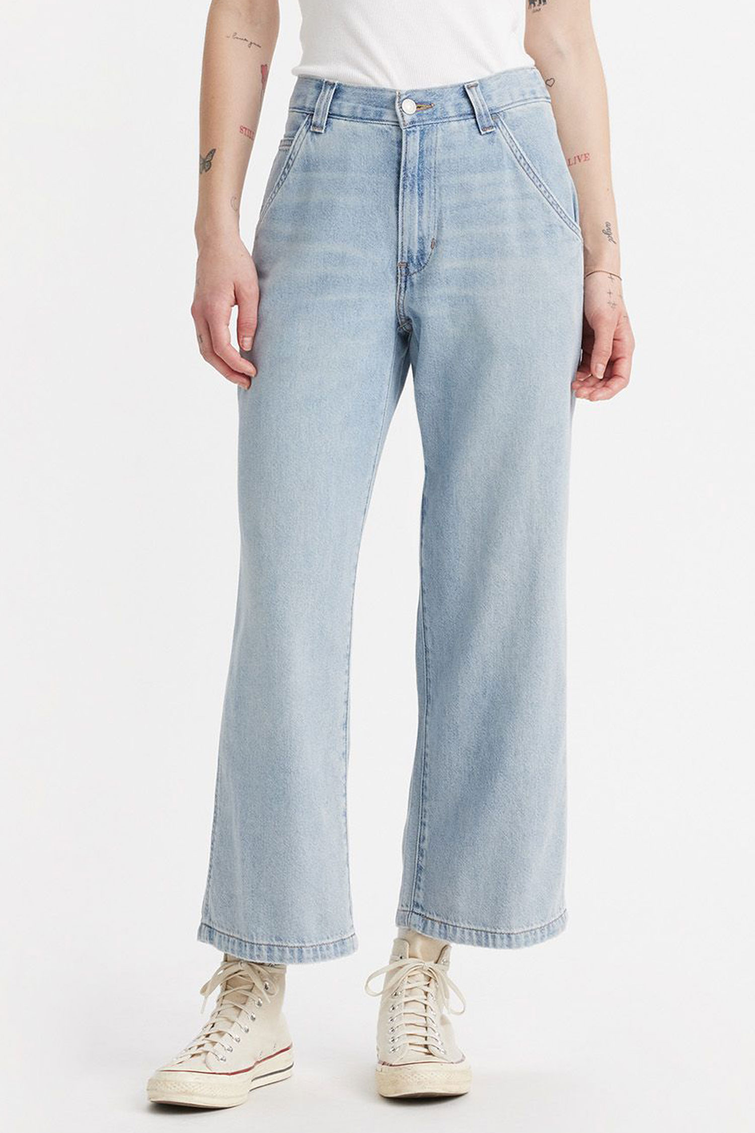 Жіночі блакитні джинси Baggy Carpenter Levi’s® A8699;0000