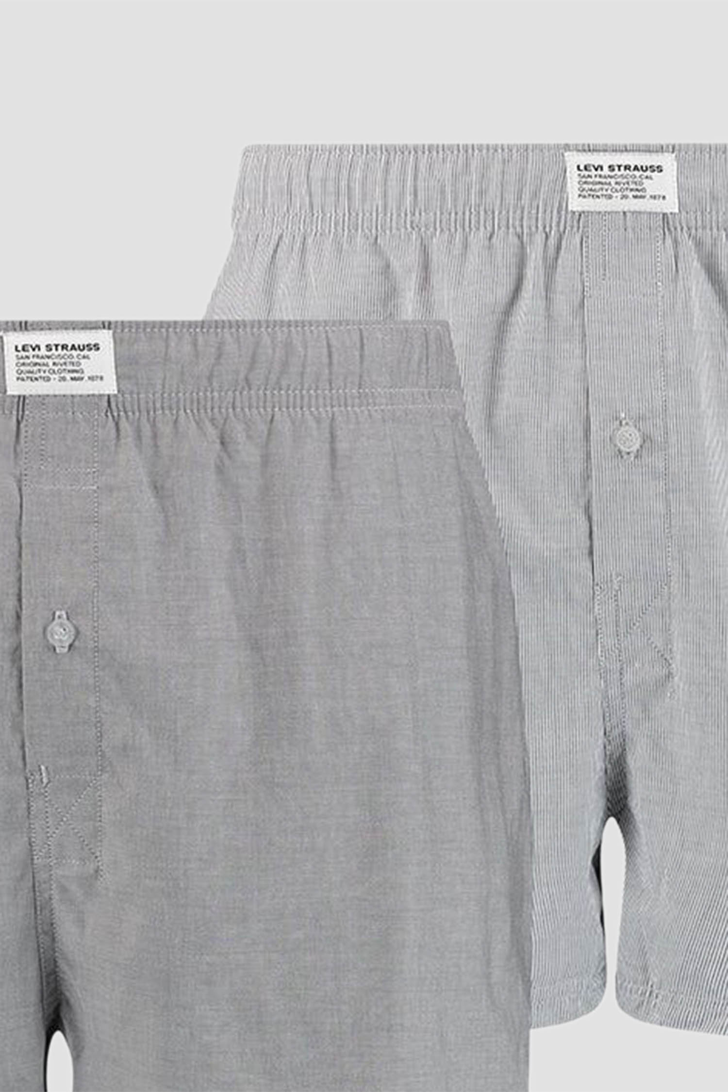 Чоловічі сірі труси (2 шт) Levi’s® 701203922;002
