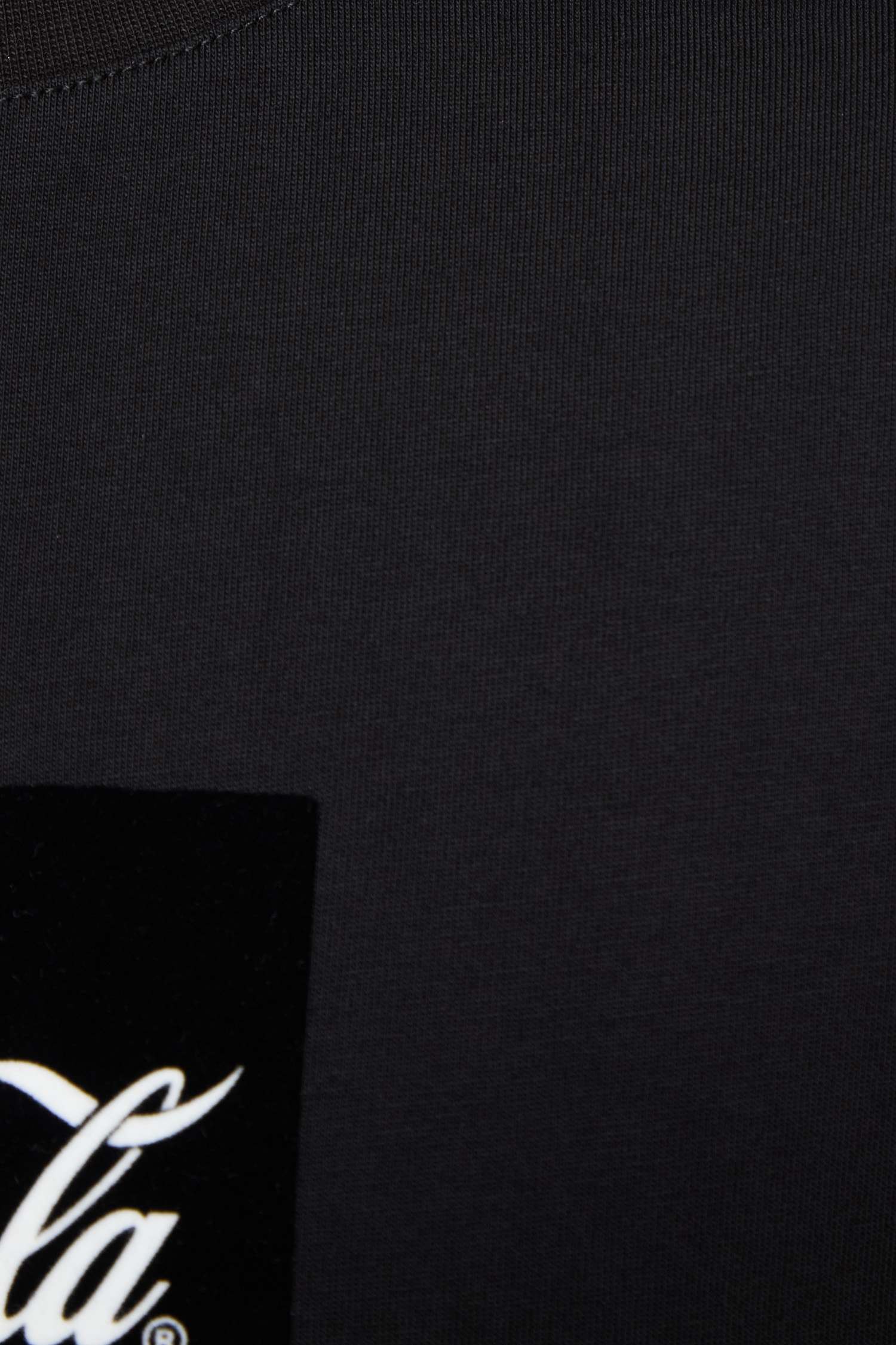 Мужская черная футболка Antony Morato x Coca Cola Antony Morato MMKS02580.FA100240;9000