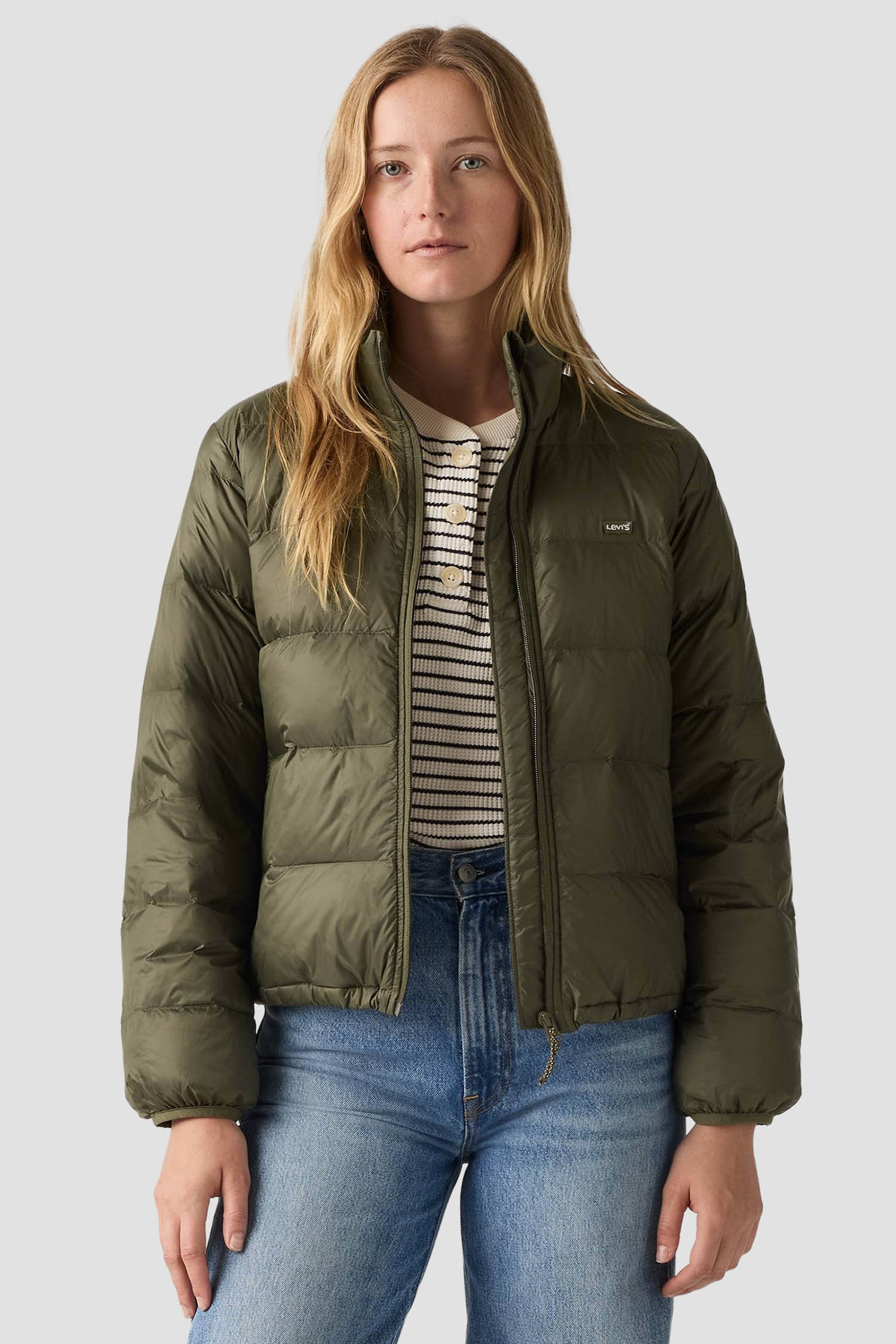Женская темно-зеленая куртка Levi’s® A8320;0011