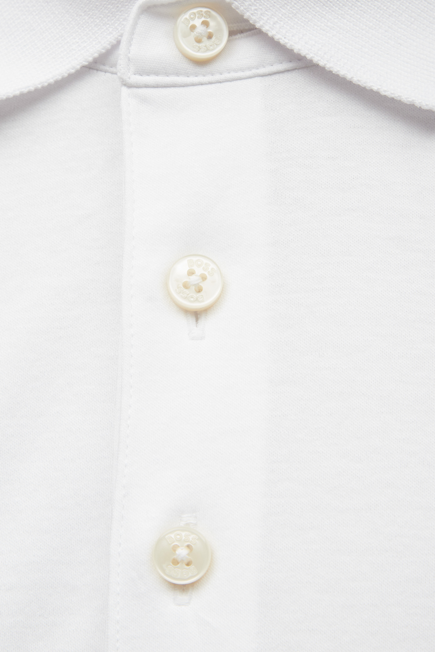 Мужское белое поло BOSS 50523917;100