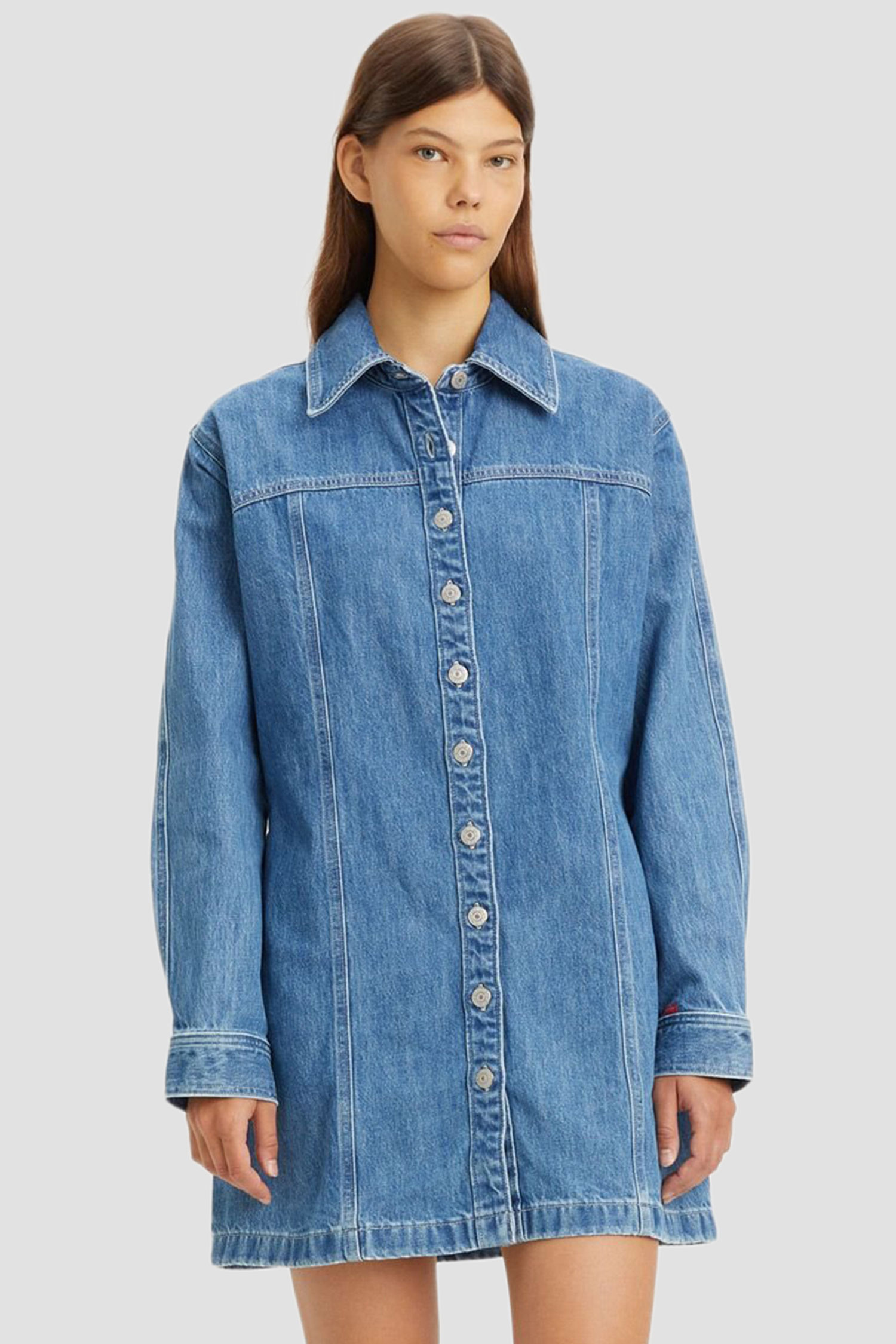 Женское синее джинсовое платье Levi’s® A4585;0001