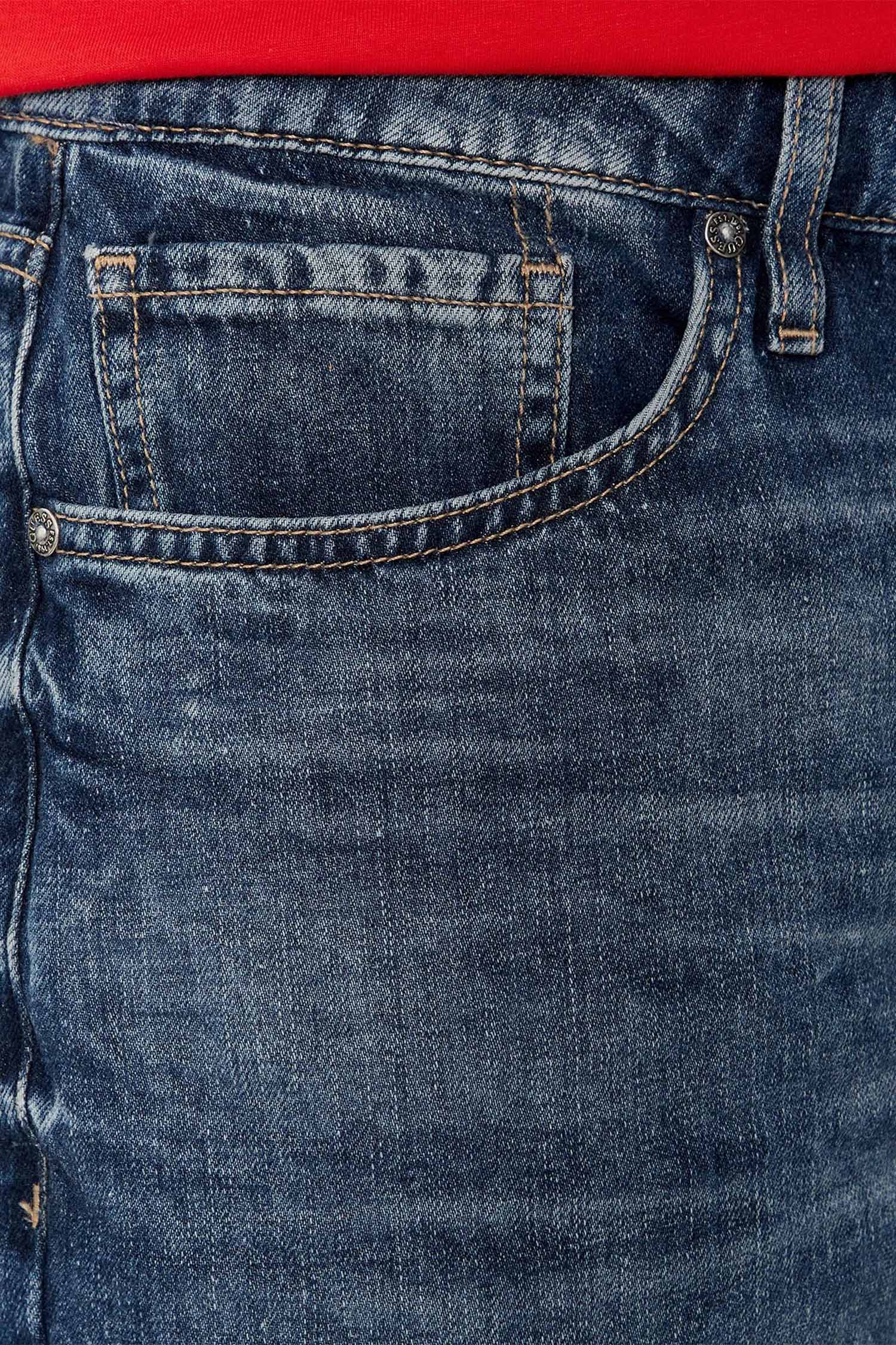 Чоловічі сині джинсові шорти Guess M4GD27.D5AY1;BR3Z