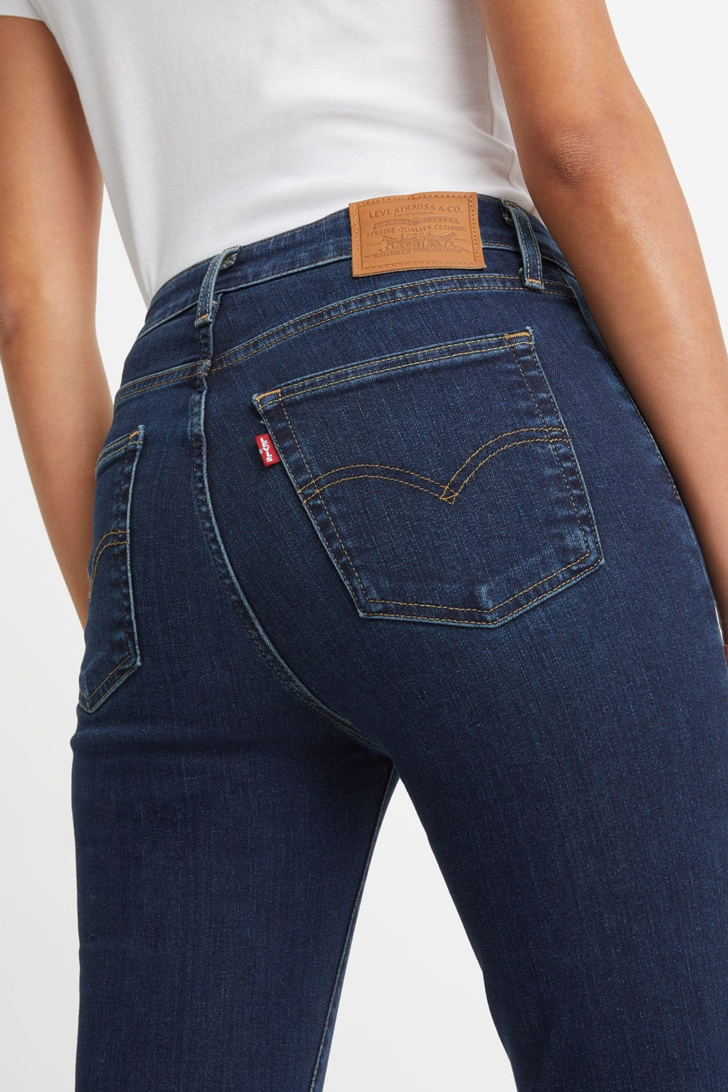 Женские темно-синие джинсы 721™ High Rise Skinny Levi’s® 18882;0593