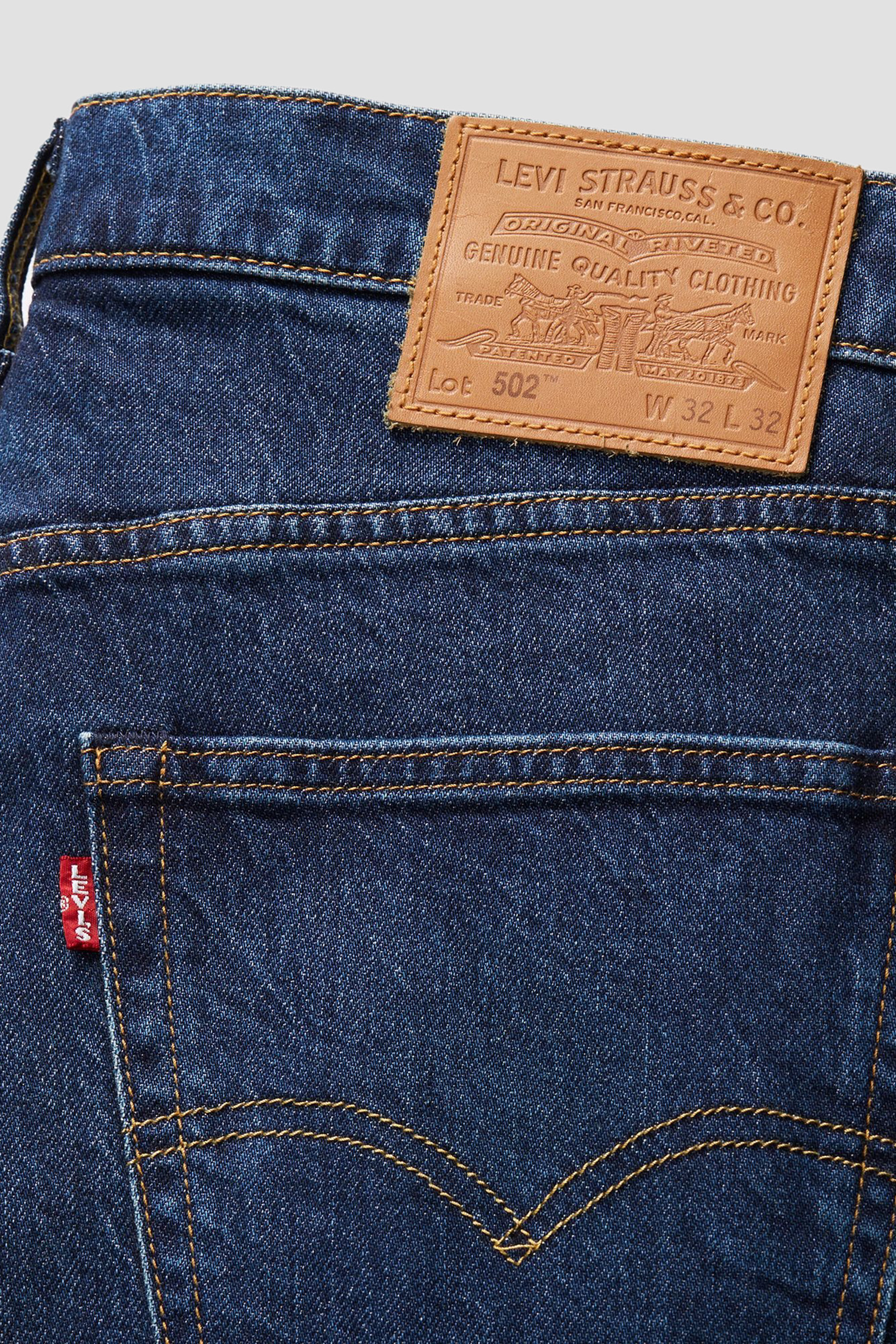 Чоловічі темно-сині джинси 502™ Taper Levi’s® 29507;1460