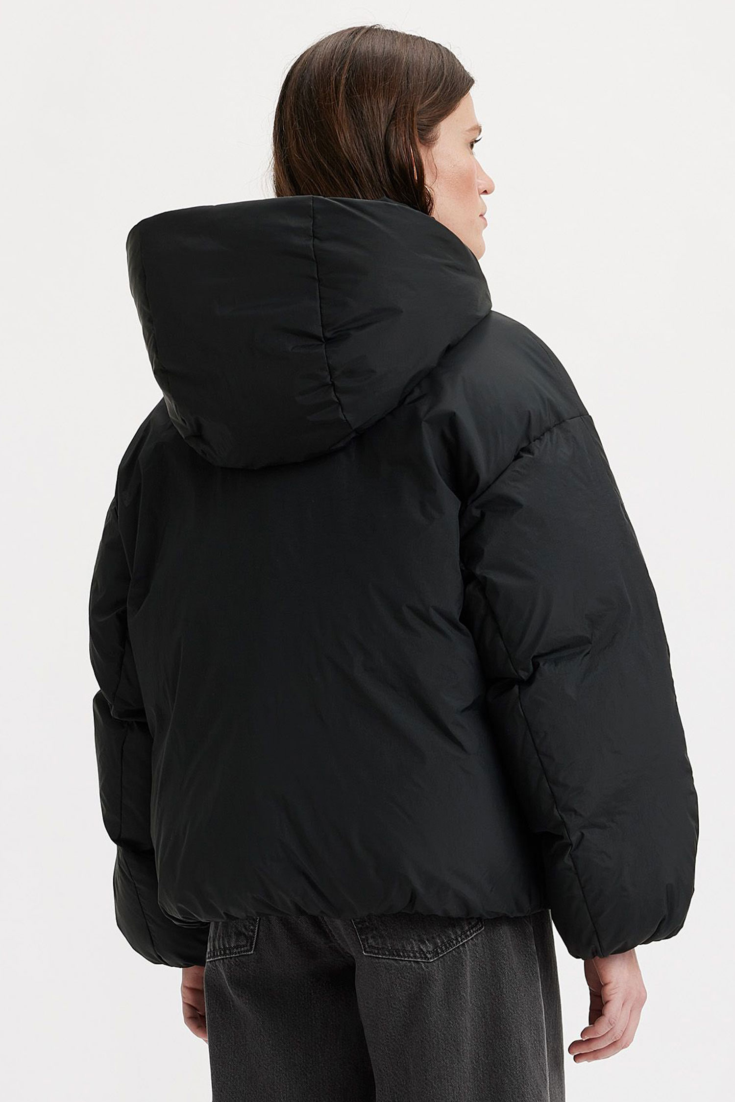 Женский черный пуховик Levi’s® A5880;0000
