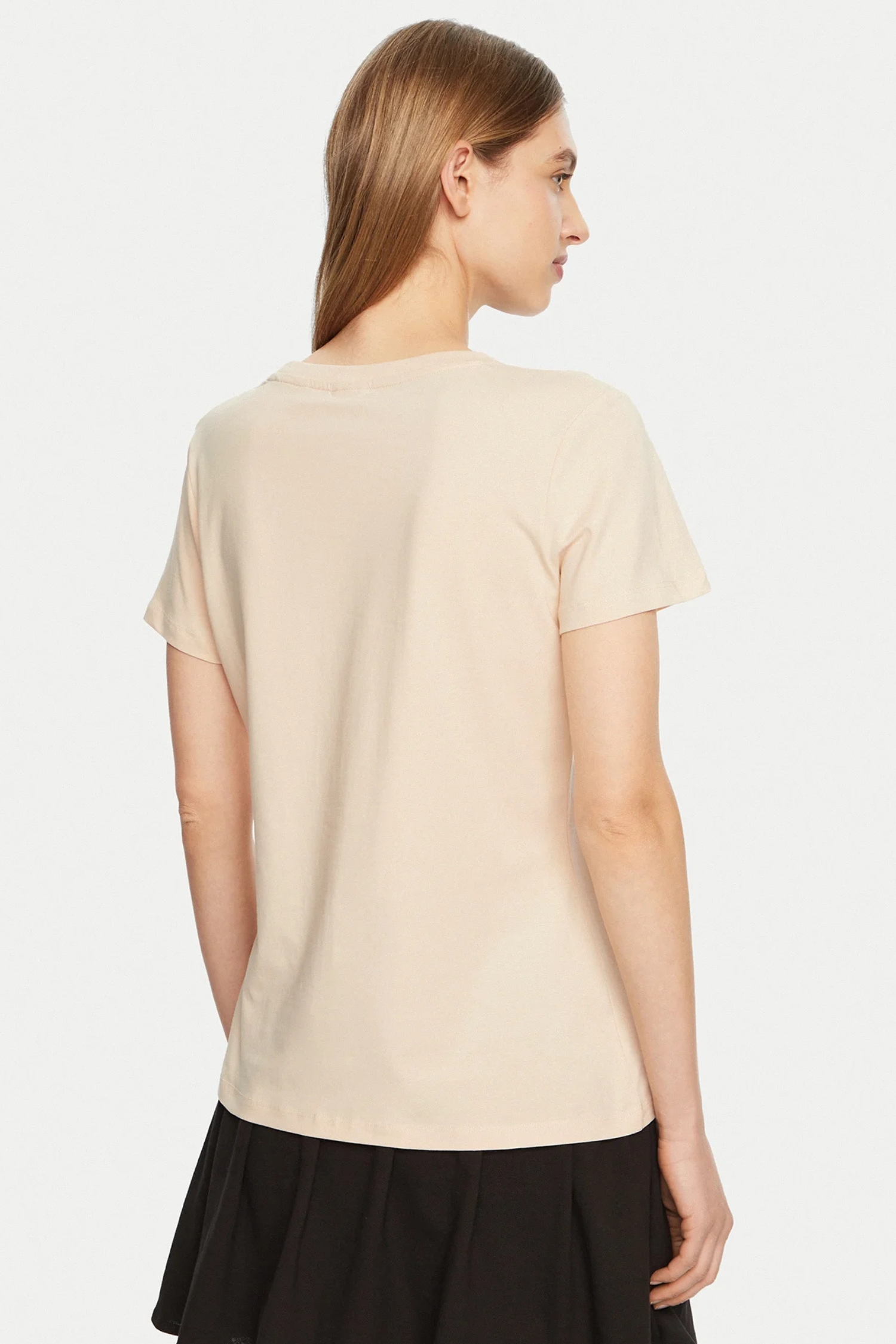 Жіноча бежева футболка Guess V5RI16.J1314;A13W