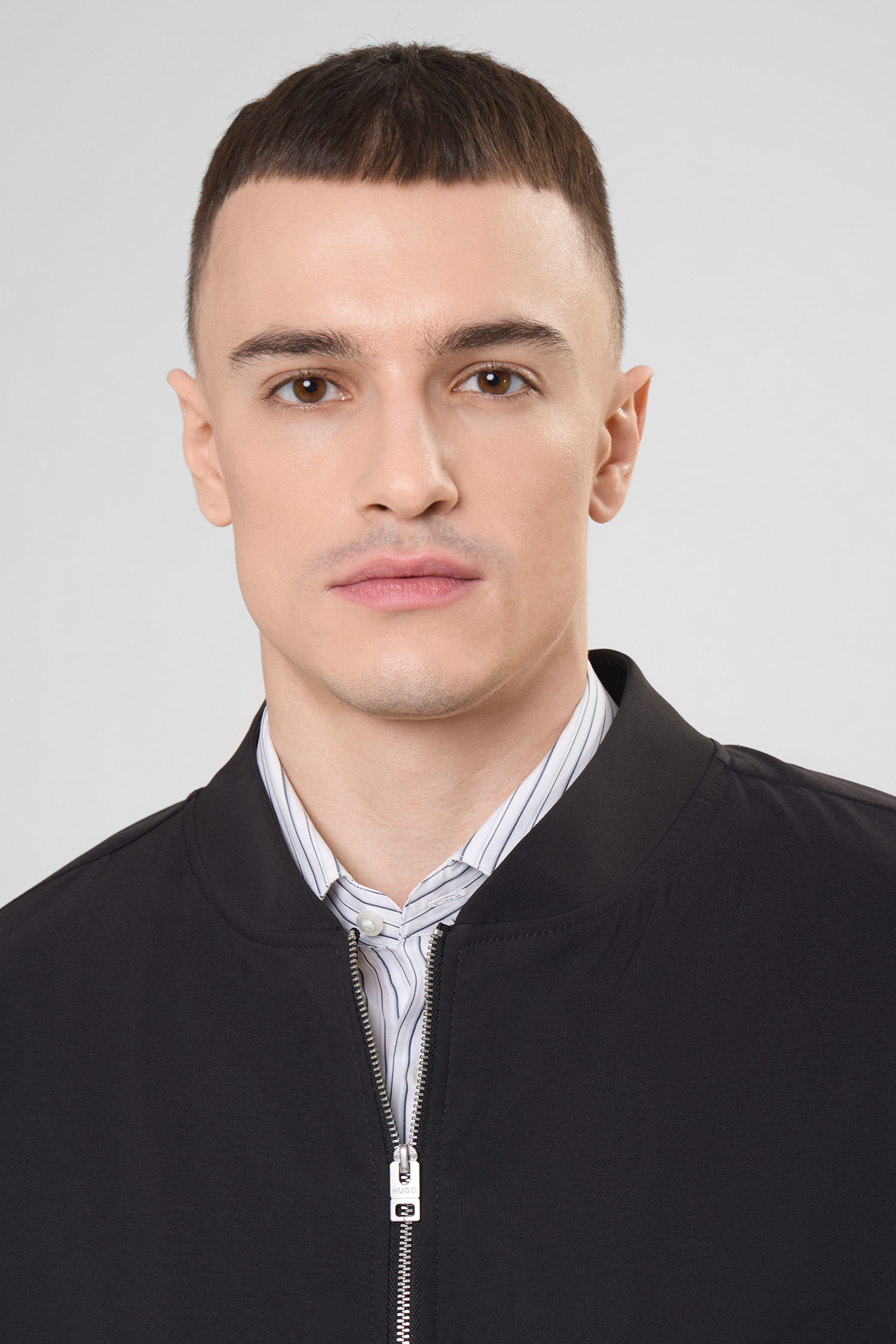 Мужская черная куртка HUGO 50553655;001