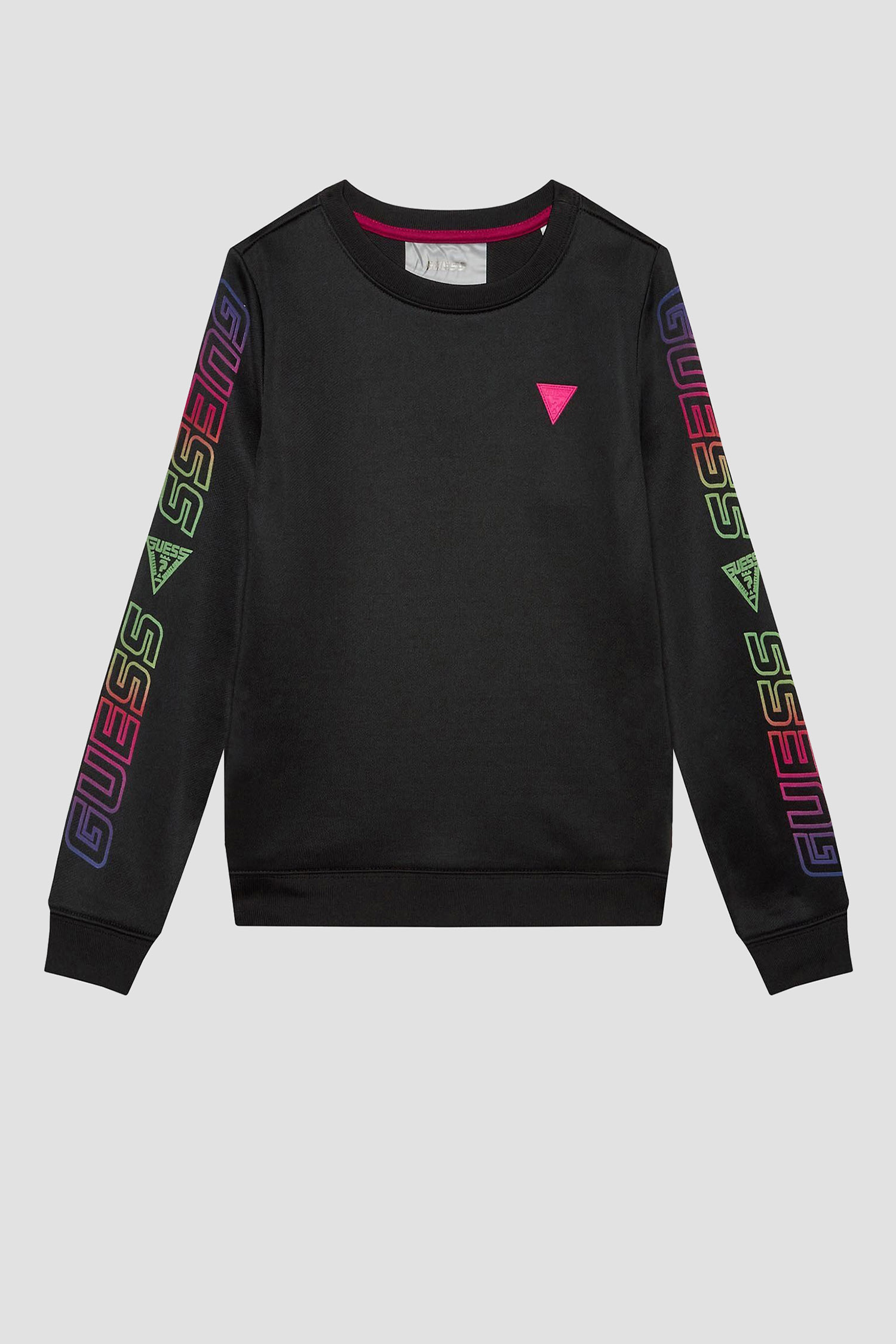 Дитячий чорний світшот Guess Kids L3RQ23.KBIH2;JBLK