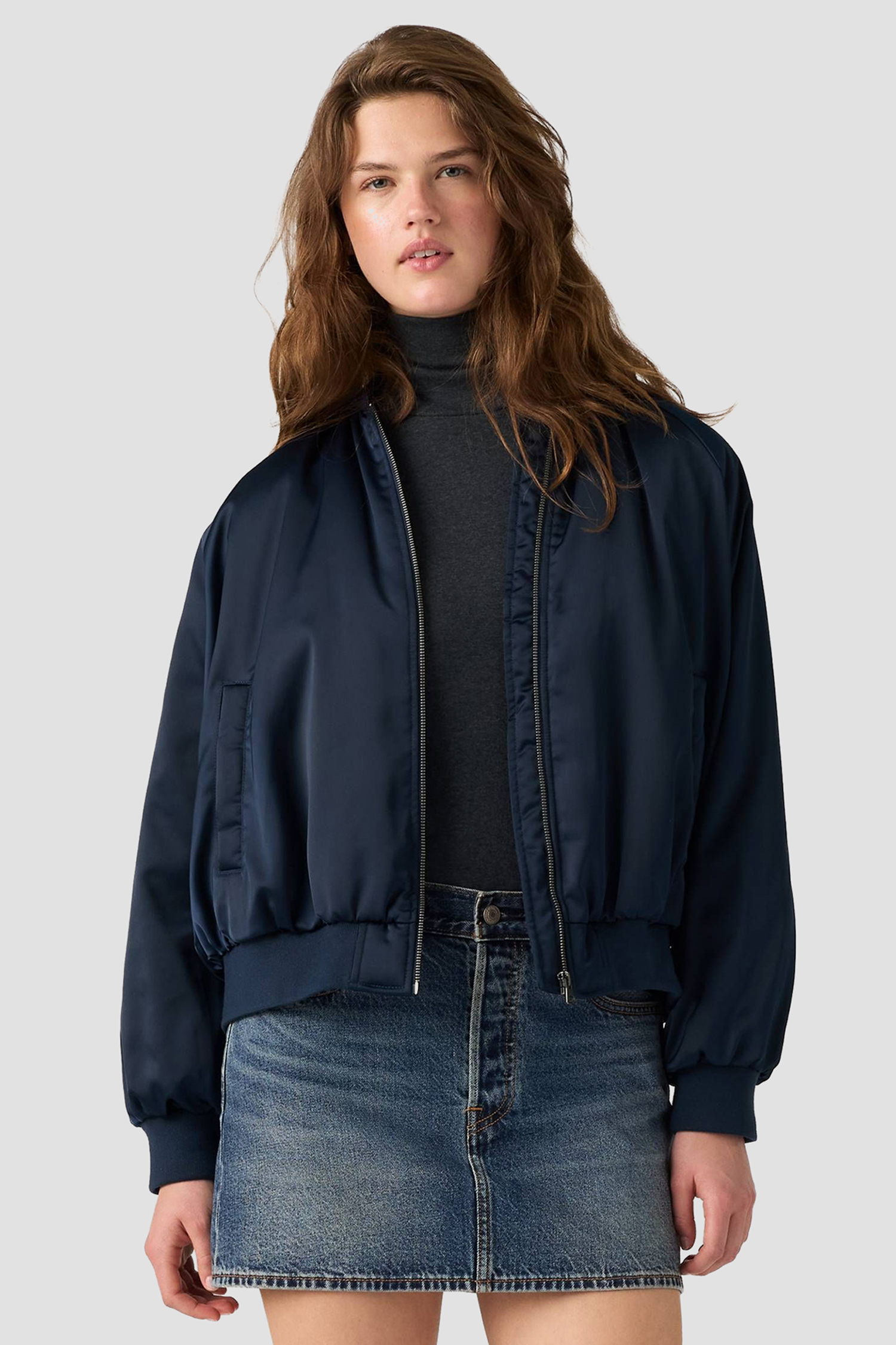 Женский темно-синий бомбер Levi’s® 007UC;0001