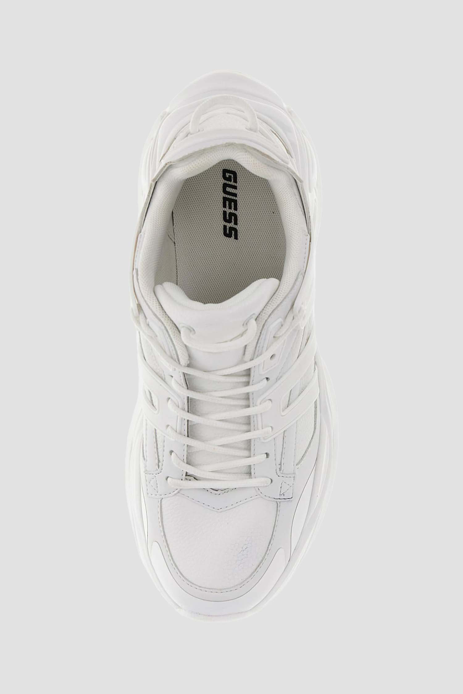 Чоловічі білі кросівки Guess FMTBEL.ELE12;WHITE