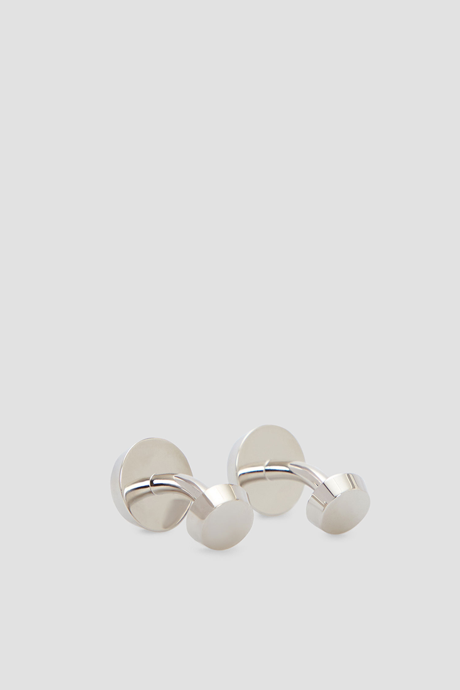 Мужские серебристые запонки BOSS 50219288;001