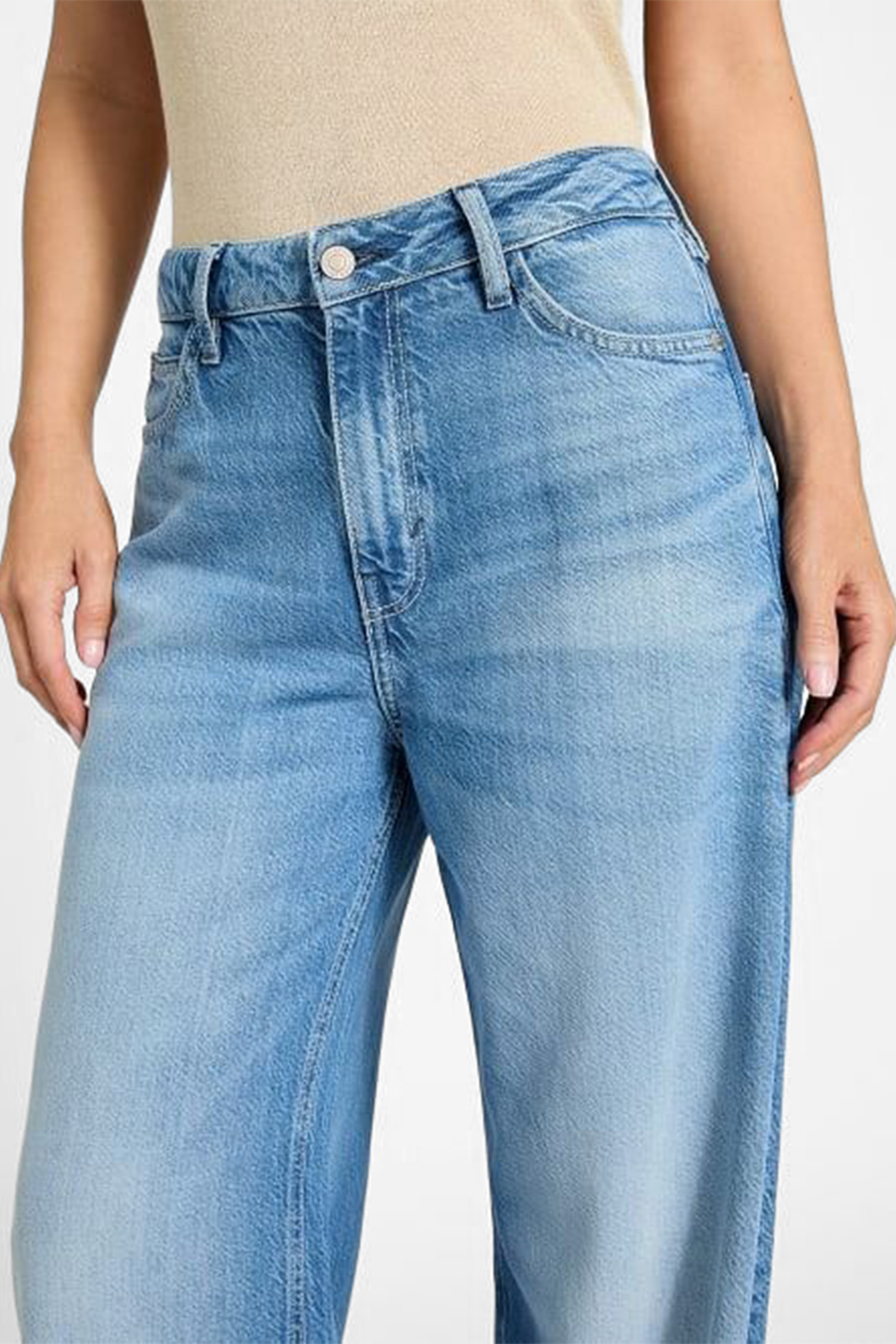 Женские синие джинсы Guess W5GA82.D5B94;F0RM