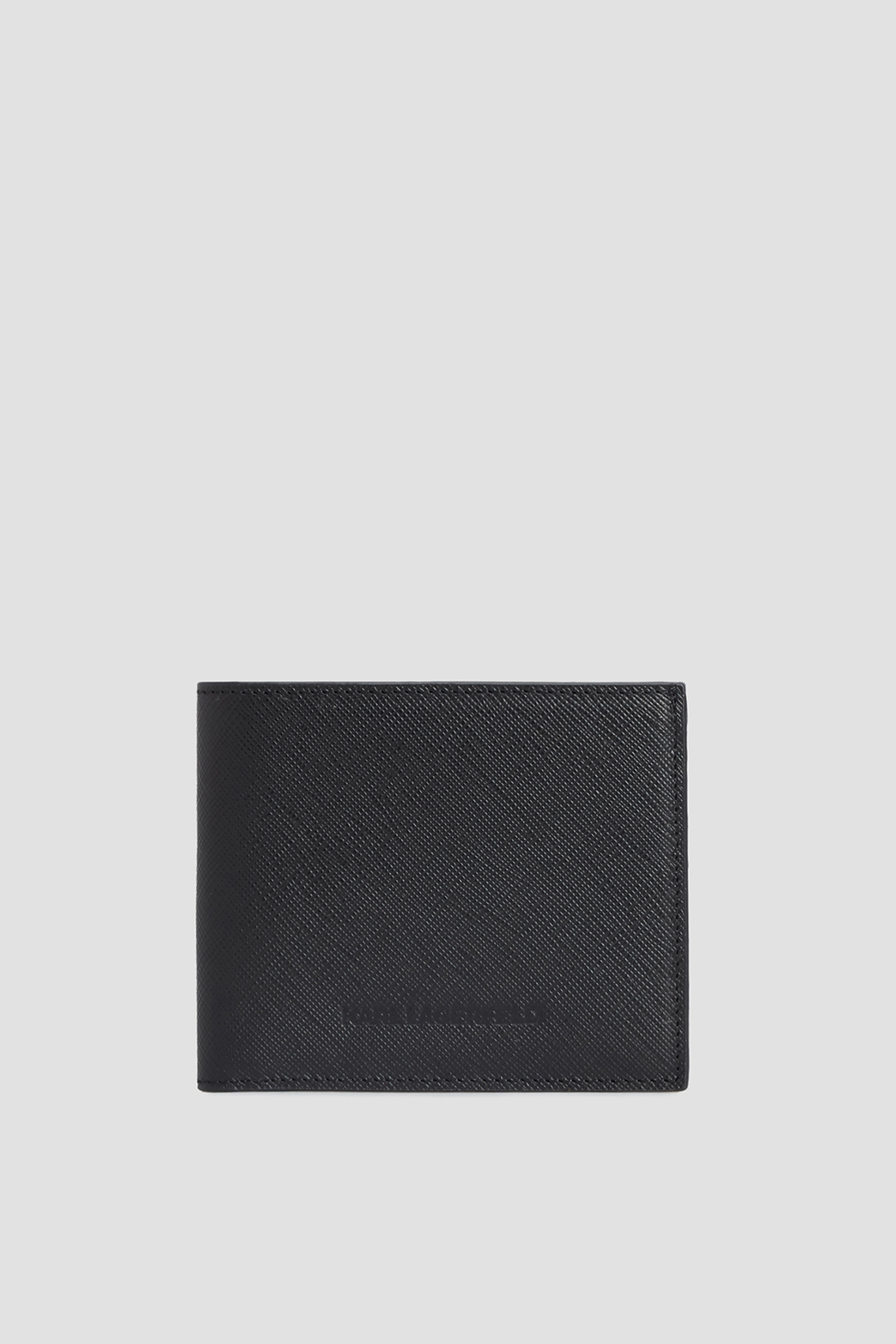 Мужской черный кожаный кошелек Karl Lagerfeld 502452.815413;990