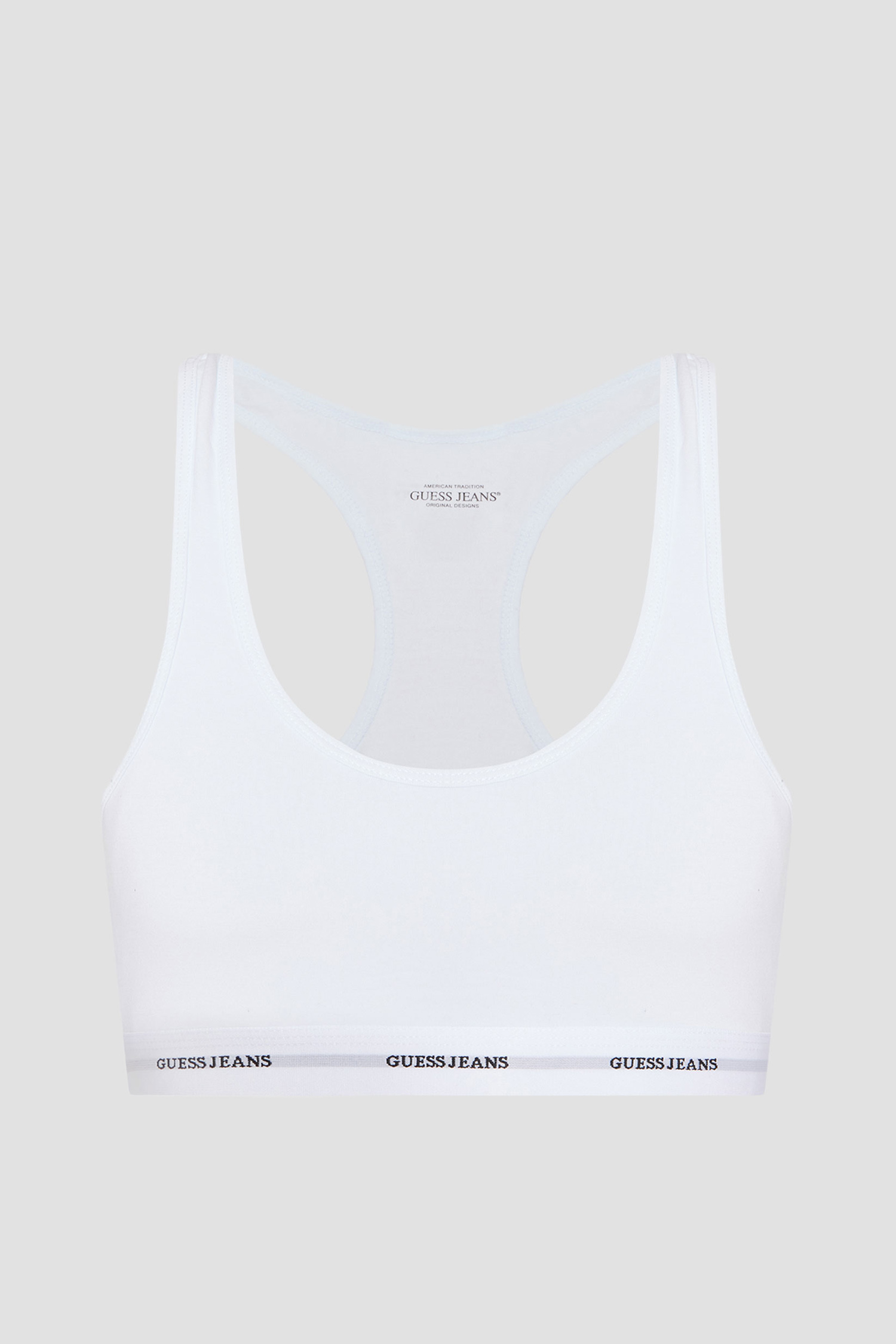 Женский белый топ Guess Jeans W4BZ31.KBBU1;G011