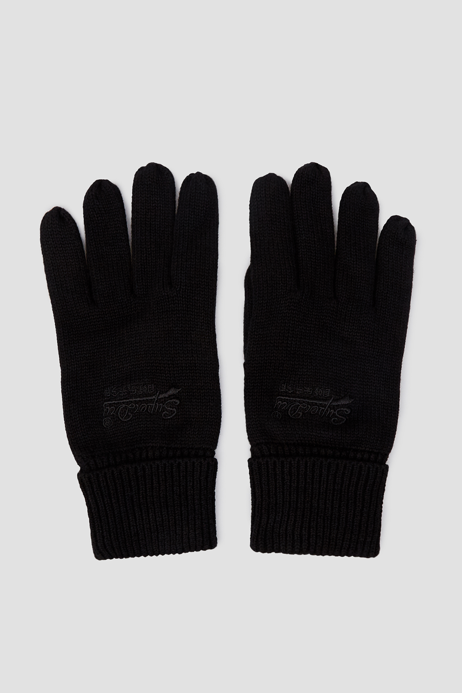Чоловічі чорні рукавички SuperDry M9310003A;02A