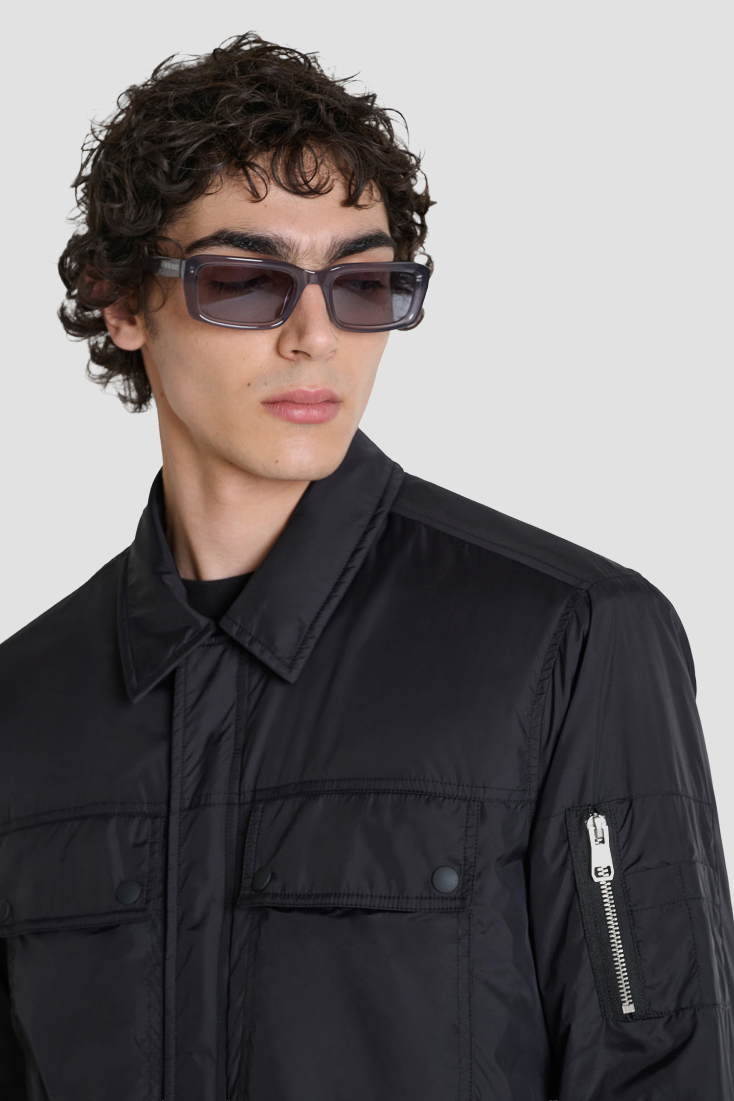 Мужская черная куртка Antony Morato MMCO00987.FA600271;9000