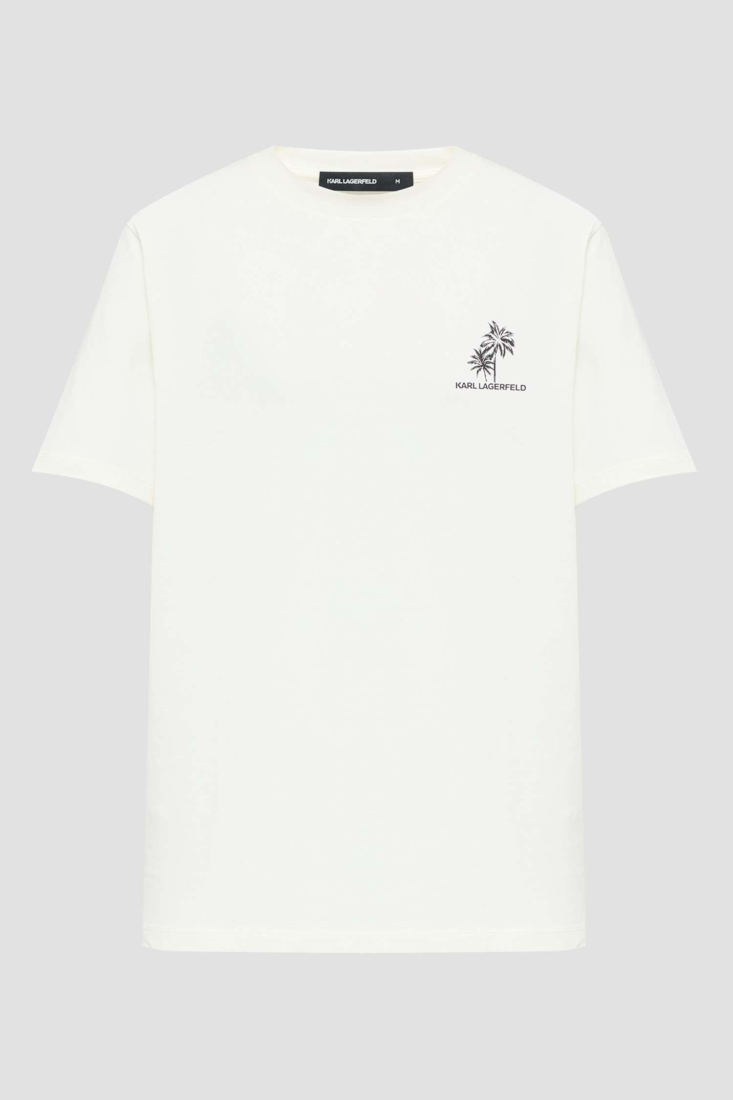 Мужская белая футболка Karl Lagerfeld 562221.755041;80