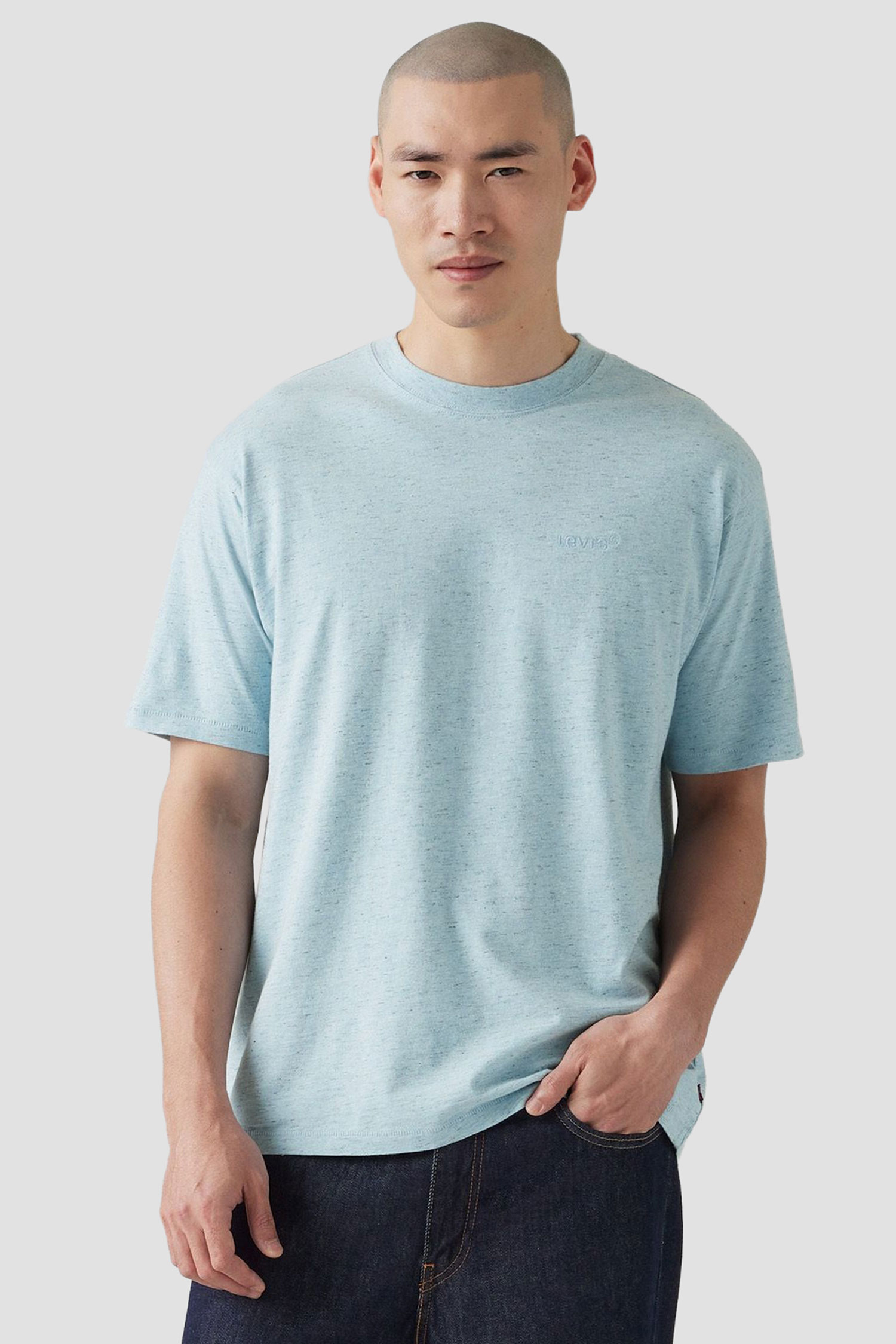 Мужская голубая футболка Levi’s® A0637;0141
