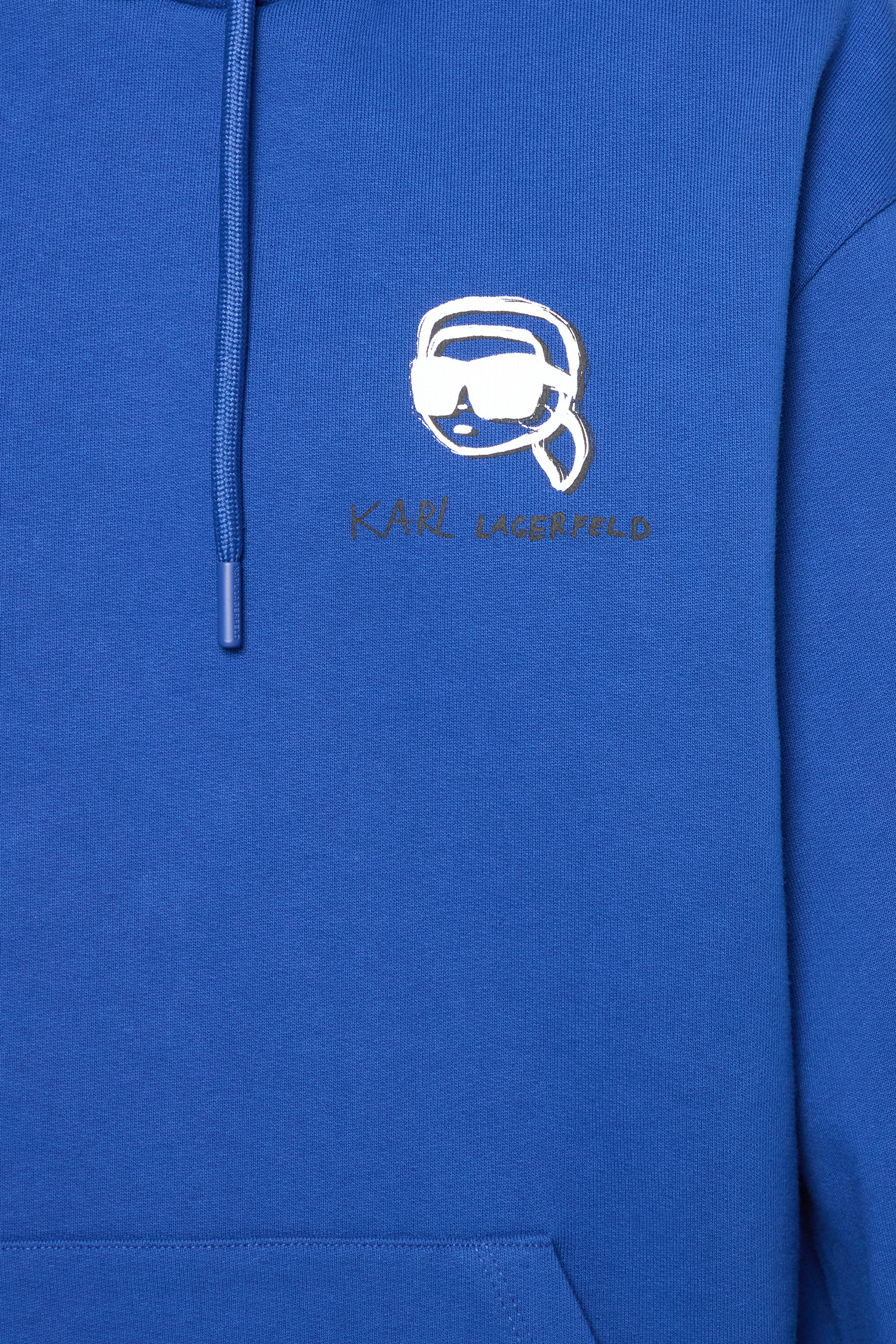 Чоловіче синє худі Karl Lagerfeld 553904.705111;660