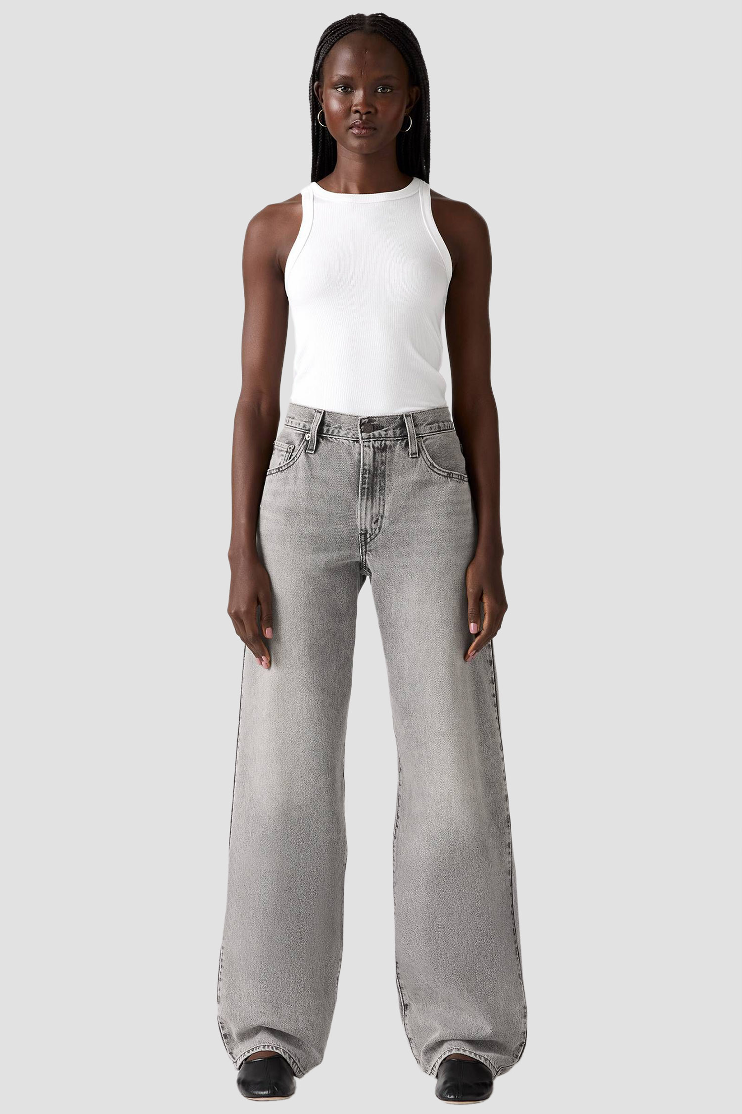 Жіночі сірі джинси Baggy Dad Levi’s® A3494;0076