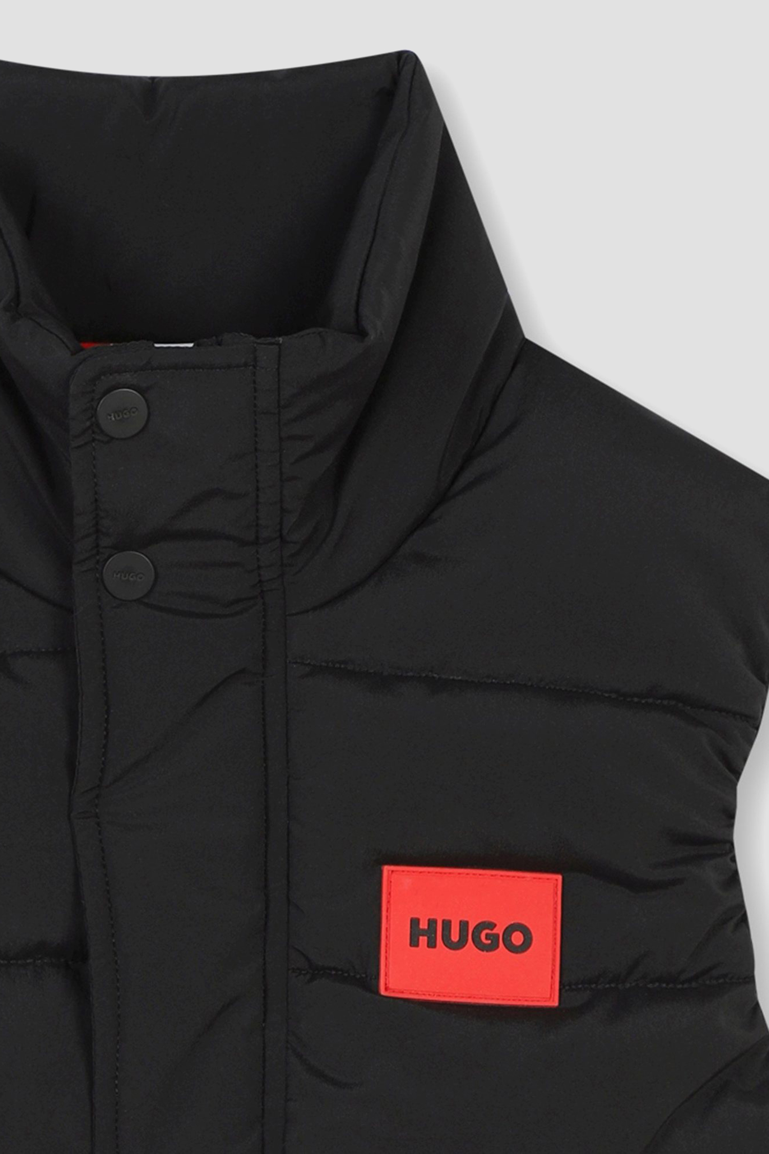 Дитячий чорний жилет HUGO kids G00295;09B