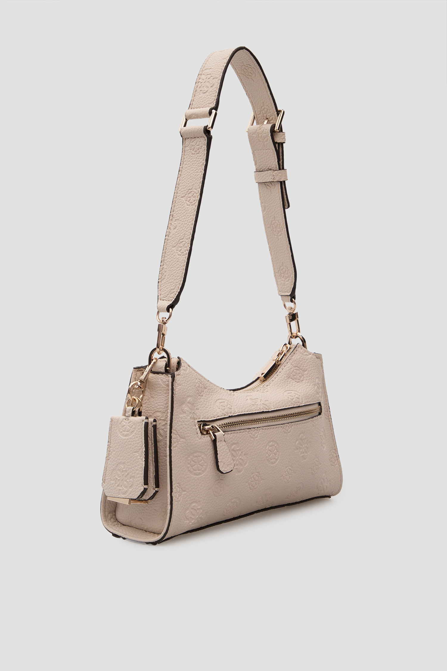 Жіноча бежева сумка Guess HWPD98.88180;OFL