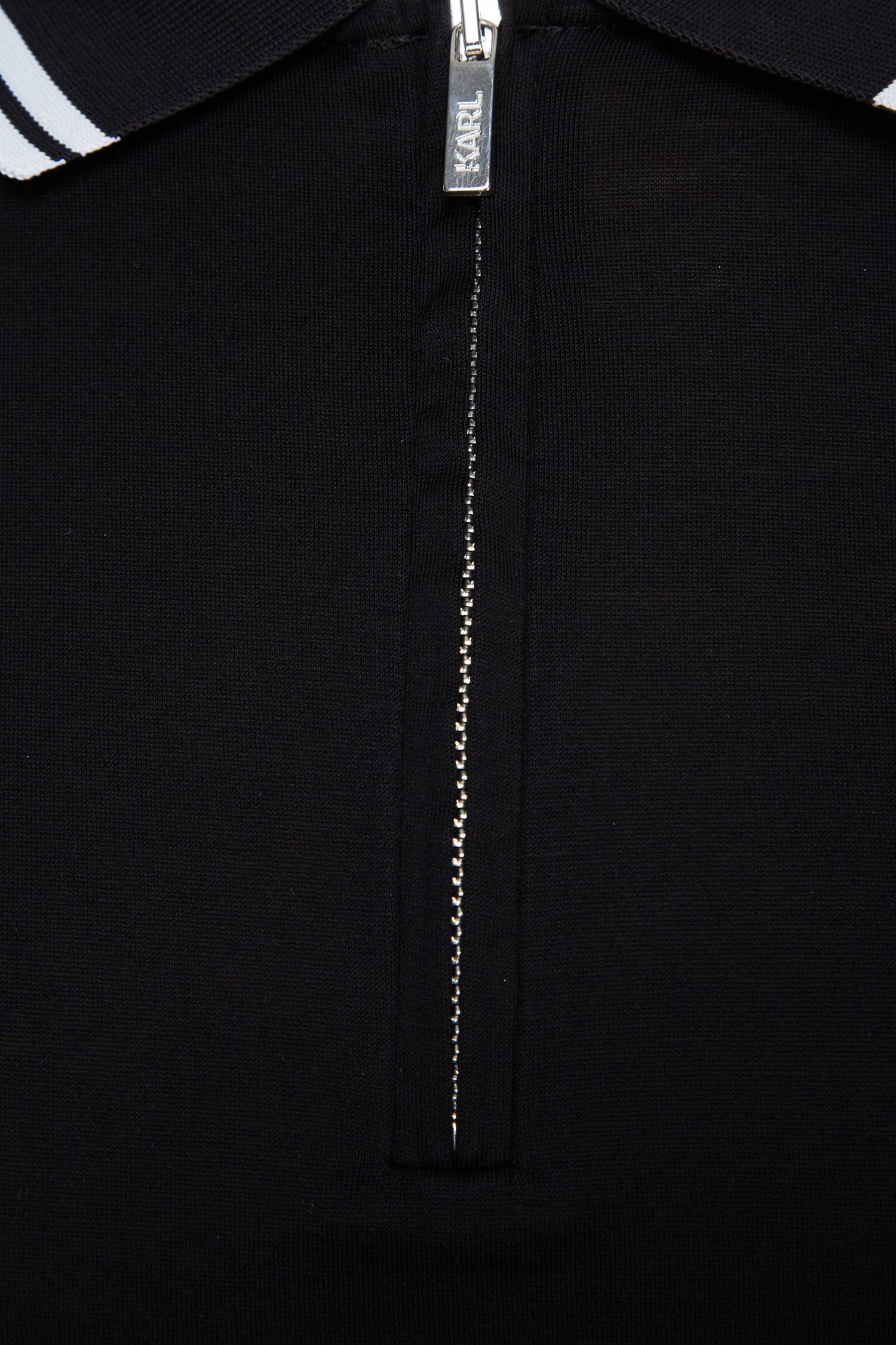 Мужское черное поло Karl Lagerfeld 541200.745080;990