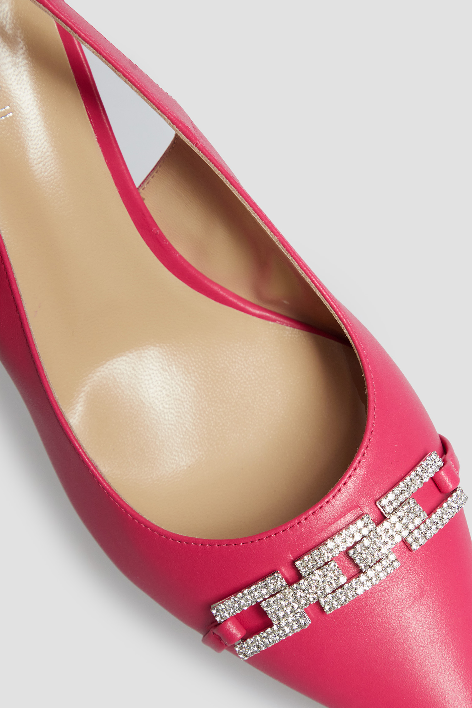 Жіночі малинові шкіряні слінгбеки BALDININI D4E464P7VITE;7038