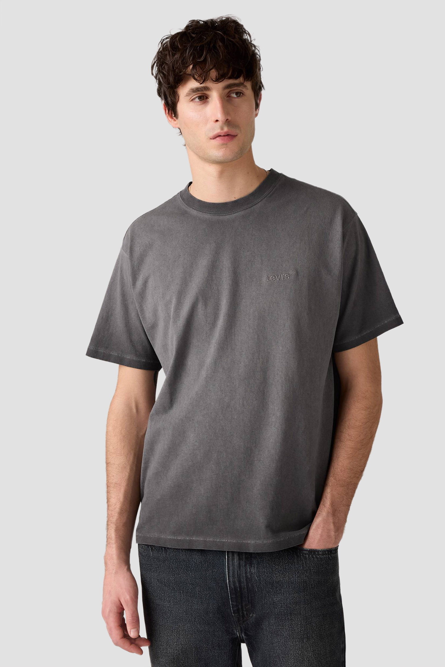 Мужская темно-серая футболка Levi’s® A0637;0158