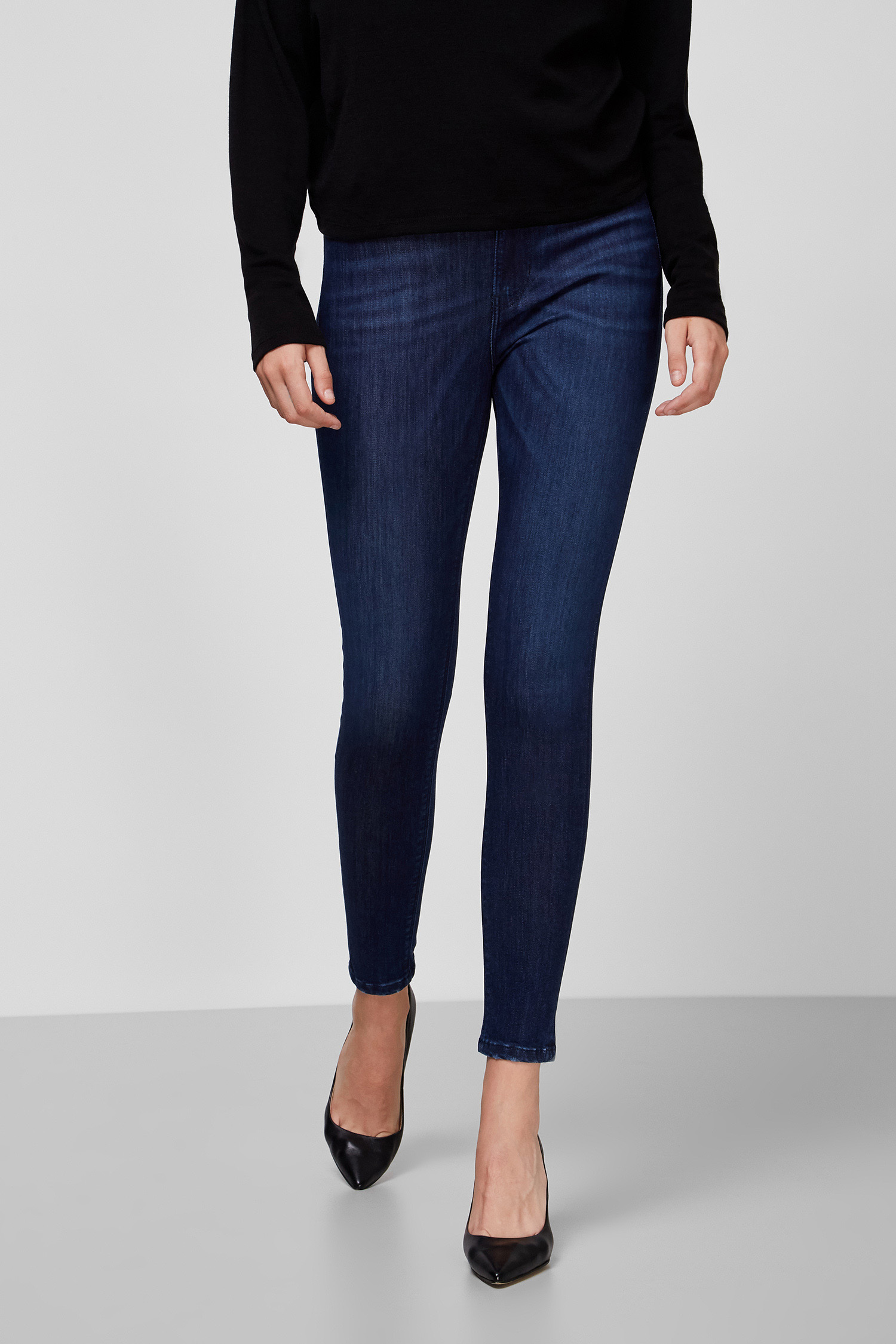 Жіночі темно-сині джинси  Skinny Crop Guess W0BA26.D4671;DRYB