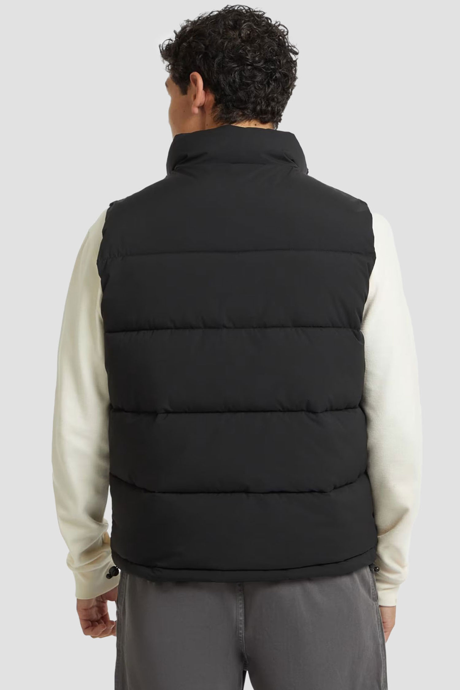 Мужской черный жилет Guess Jeans M4BN47.WGII2;JBLK