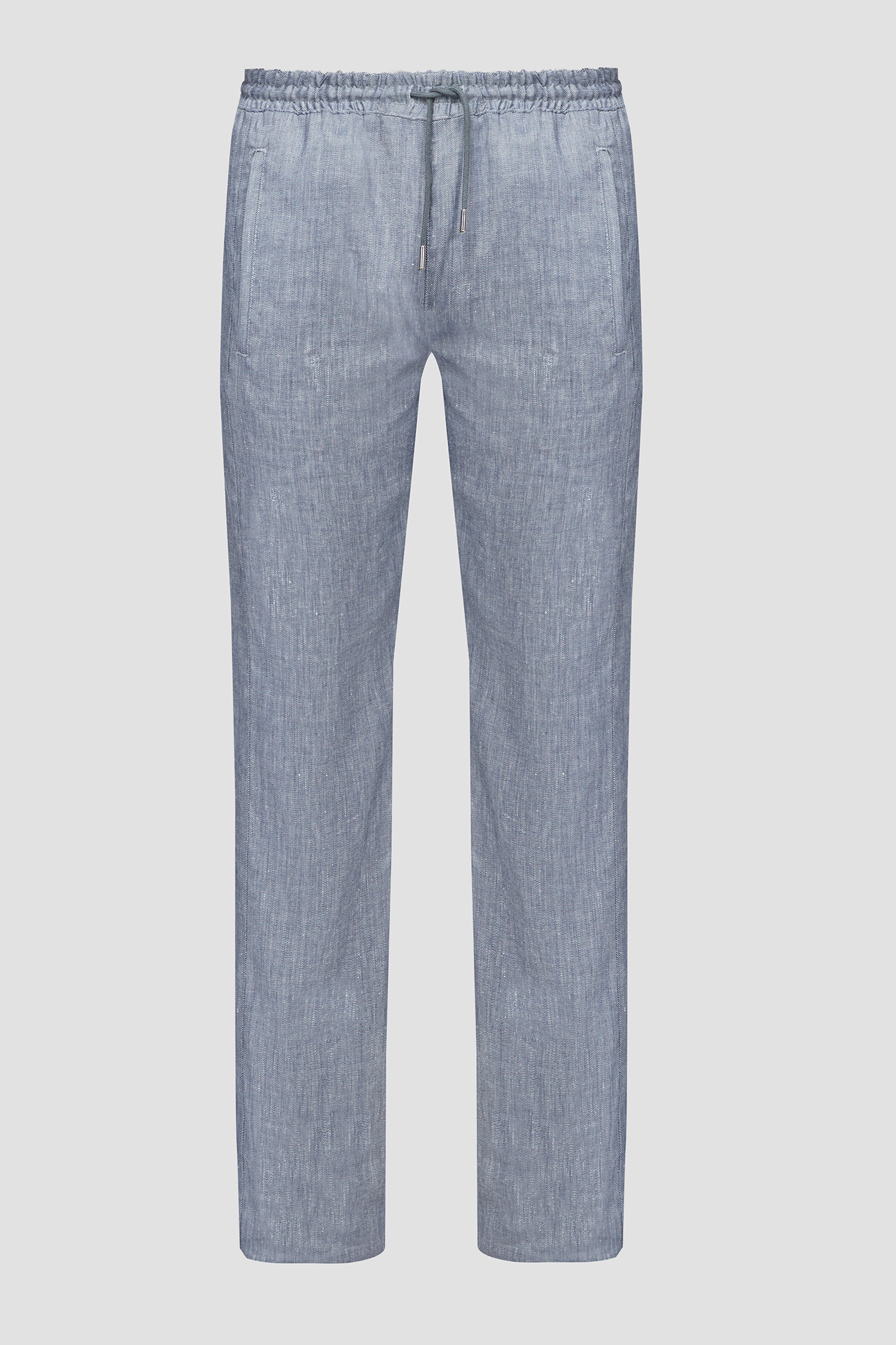 Мужские синие льняные брюки Karl Lagerfeld 532819.255815;690