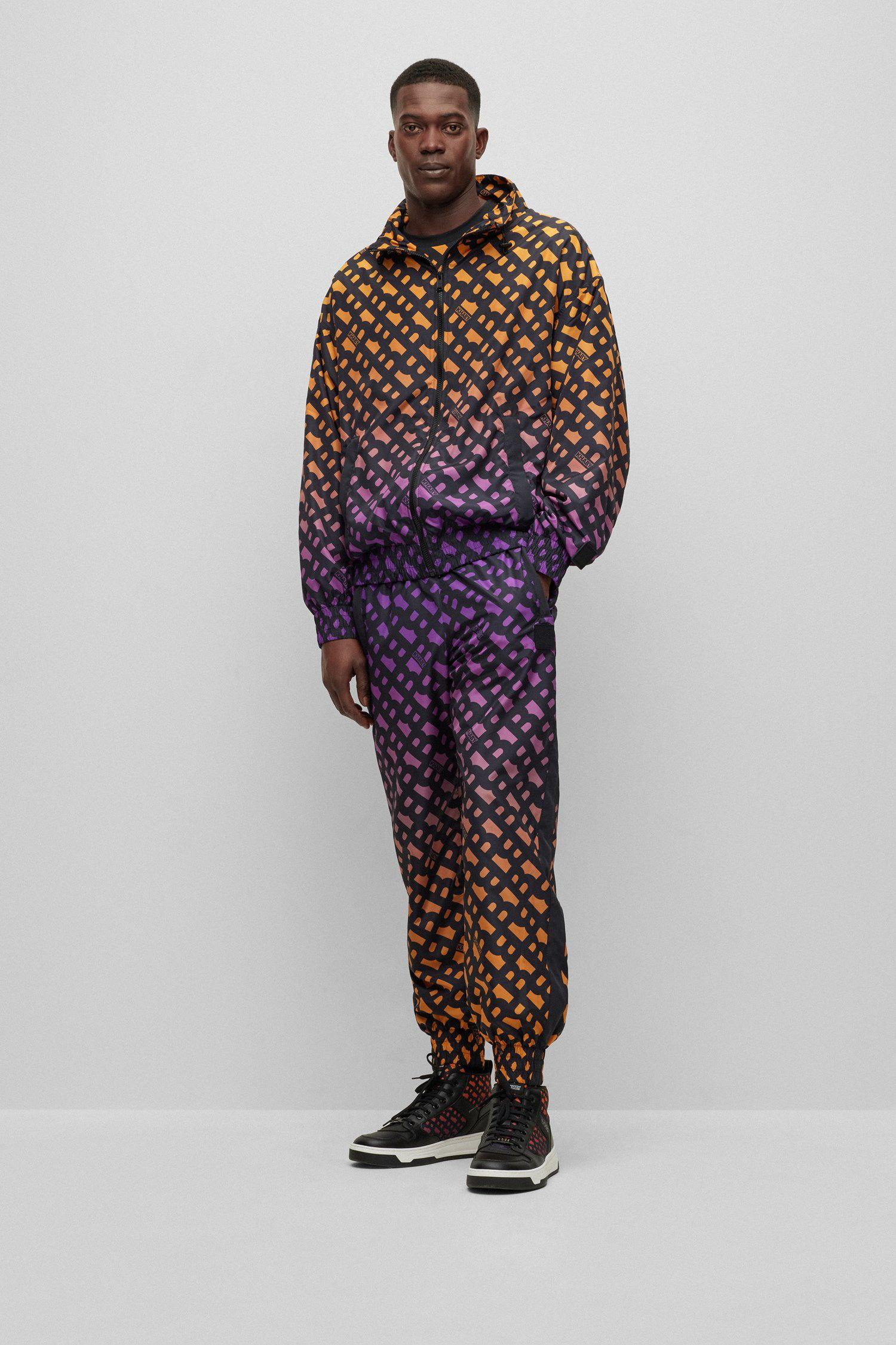 Чоловічі спортивні штани з візерунком BOSS x Khaby BOSS 50493298;834