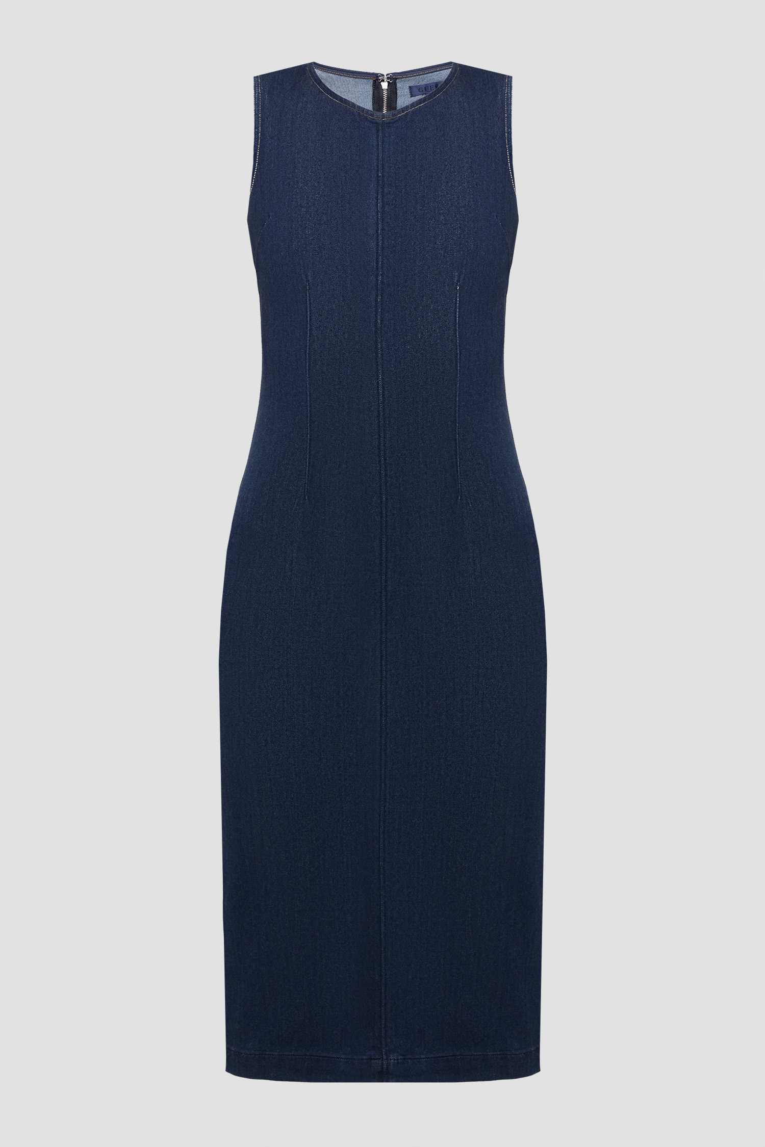 Жіноча темно-синя джинсова сукня Guess W6RK72.D6980;OKLN