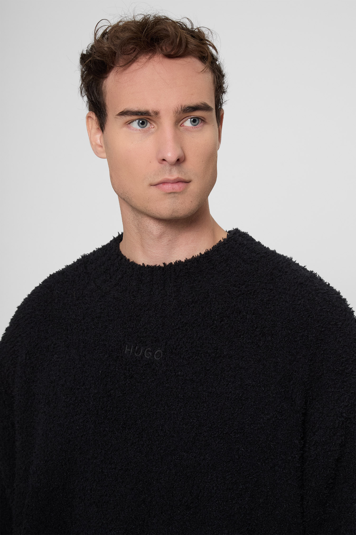 Чоловічий чорний джемпер HUGO BLUE 50524526;001
