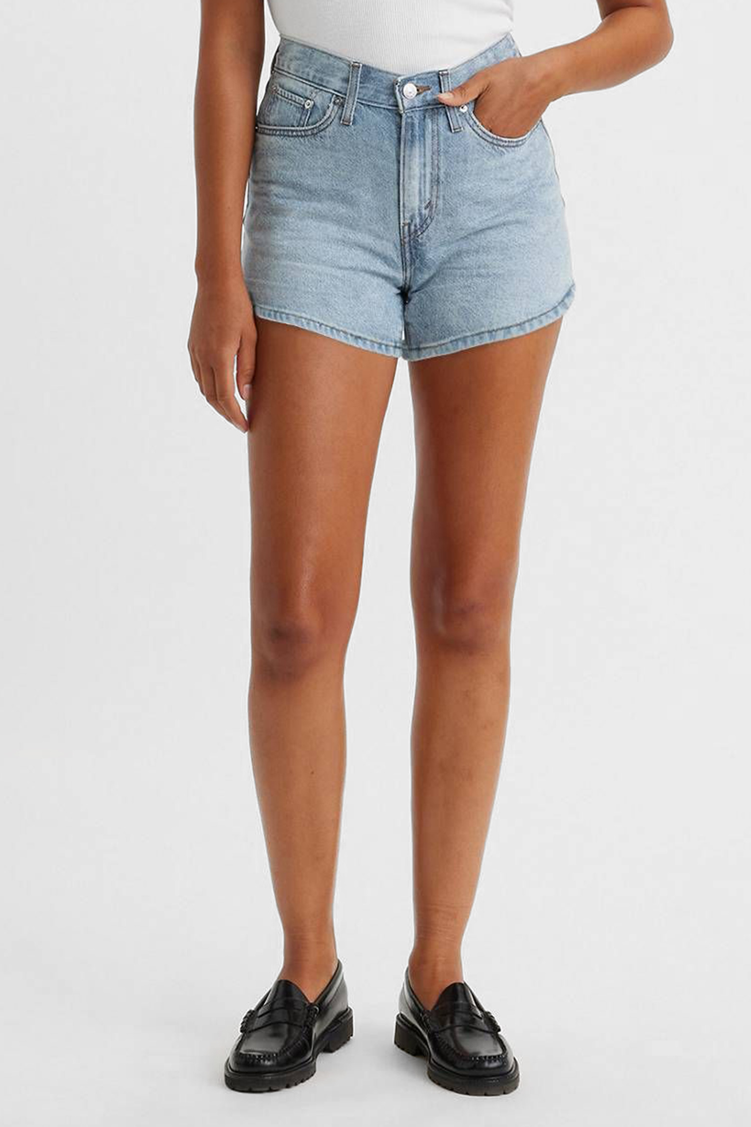 Жіночі блакитні джинсові шорти '80s Mom Levi’s® A4695;0008
