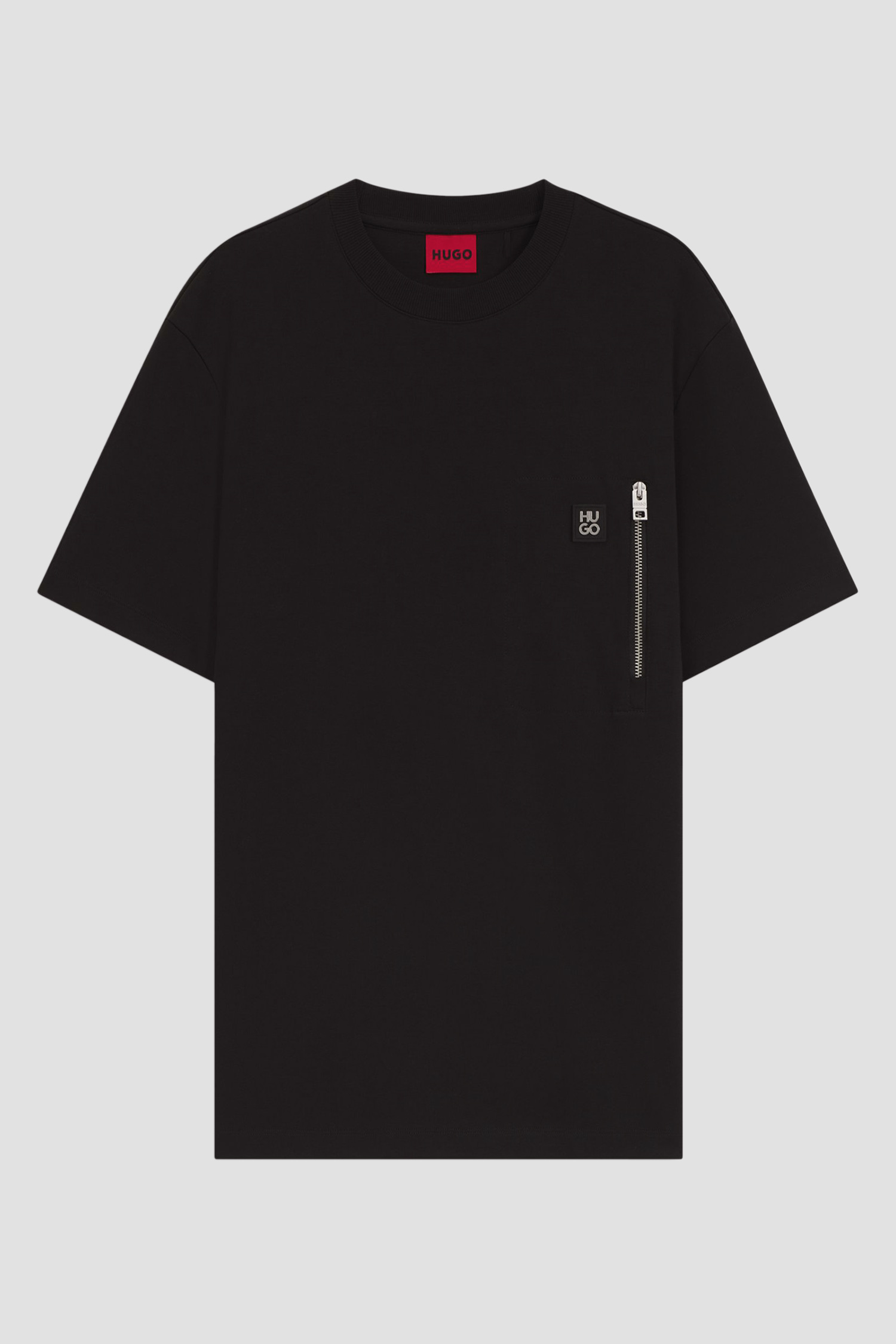Мужская черная футболка HUGO 50542566;001