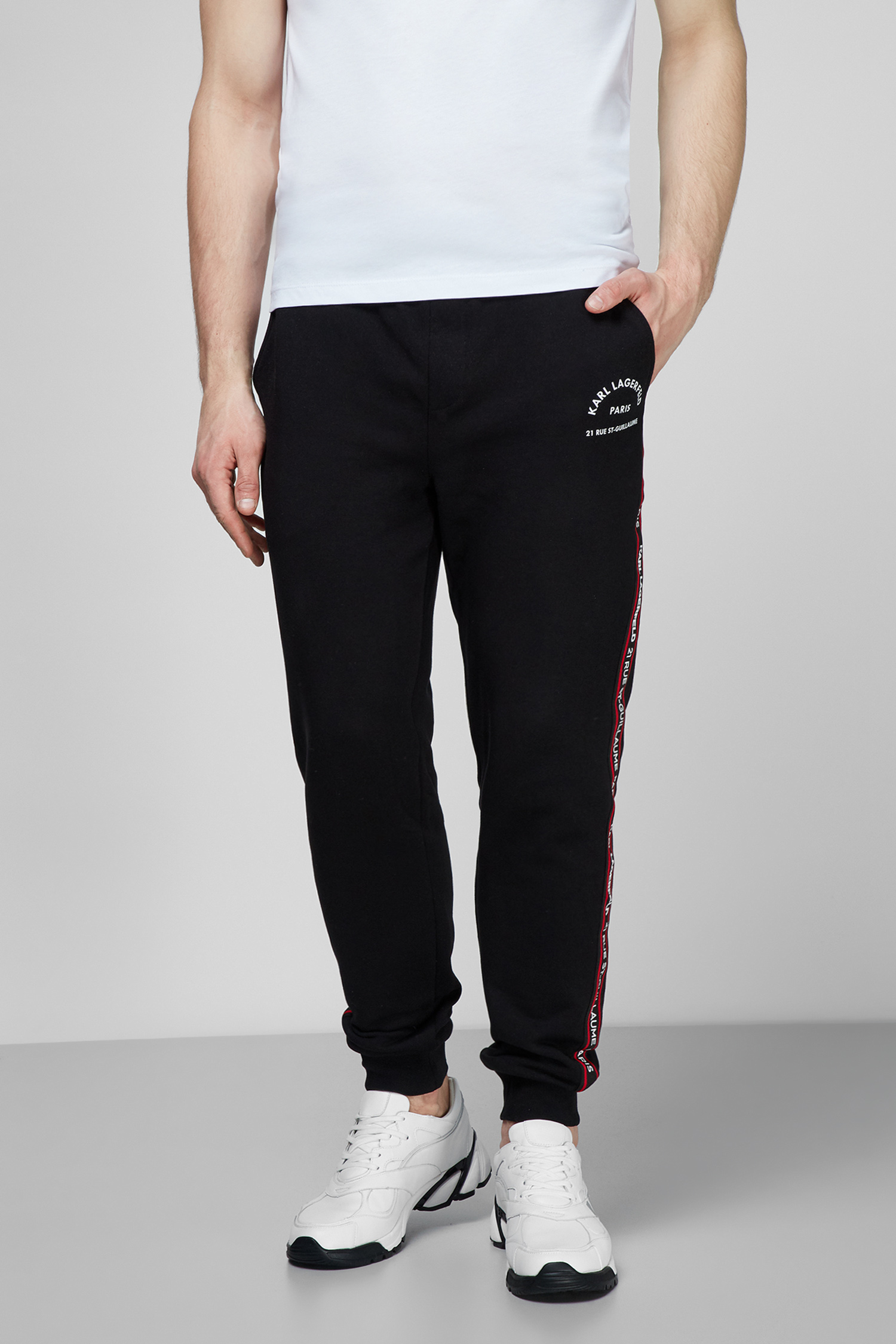 Чоловічі чорні спортивні штани Karl Lagerfeld 511900.705072;990