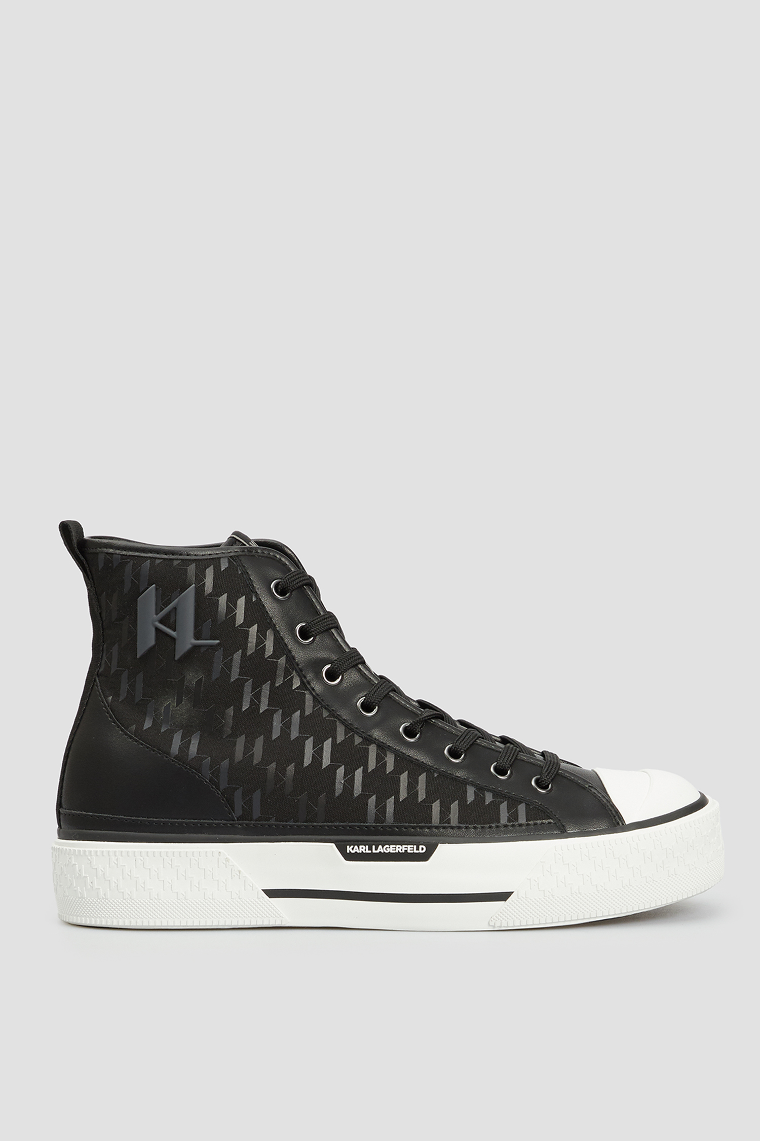 Мужские черные кеды Karl Lagerfeld 543477.855037;990