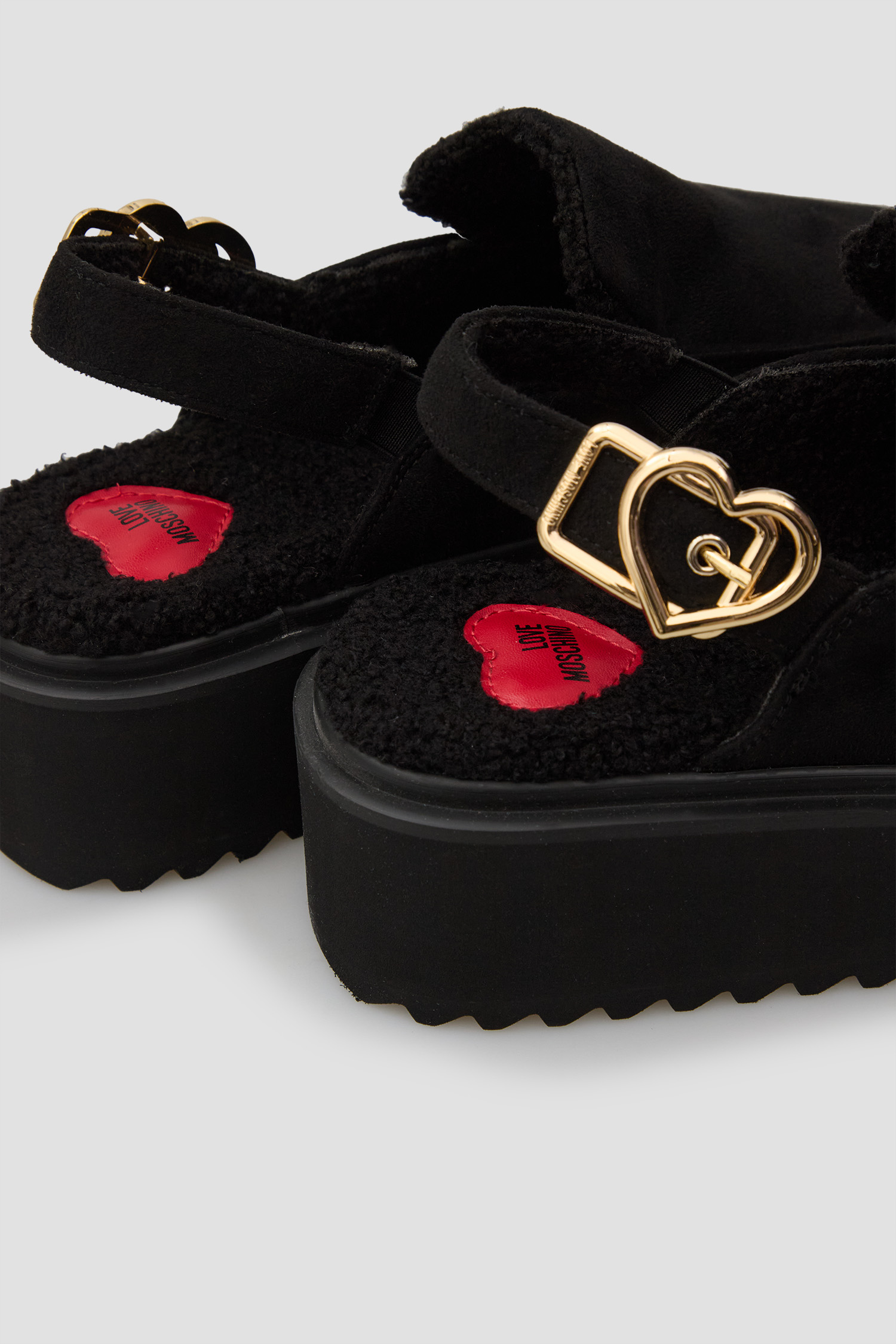 Жіночі чорні клоги Moschino JA10416L0N.JAW;000