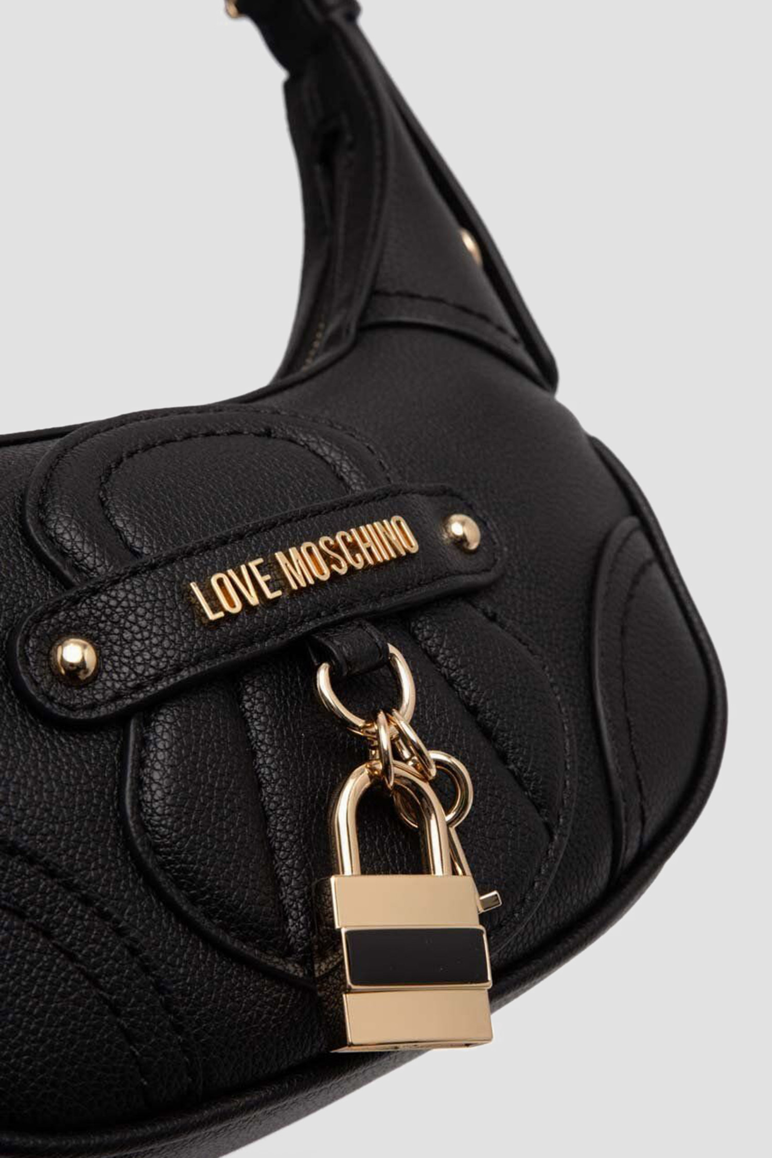 Женская черная сумка Moschino JC4170PP1L.LS0;000