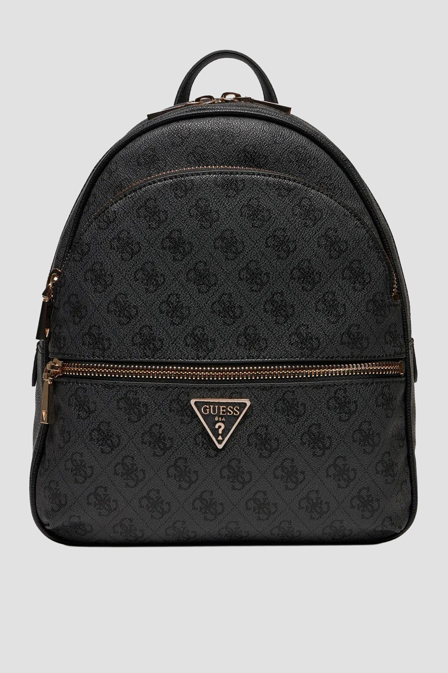 Жіночий чорний рюкзак з візерунком Guess HWSG69.94330;CLO