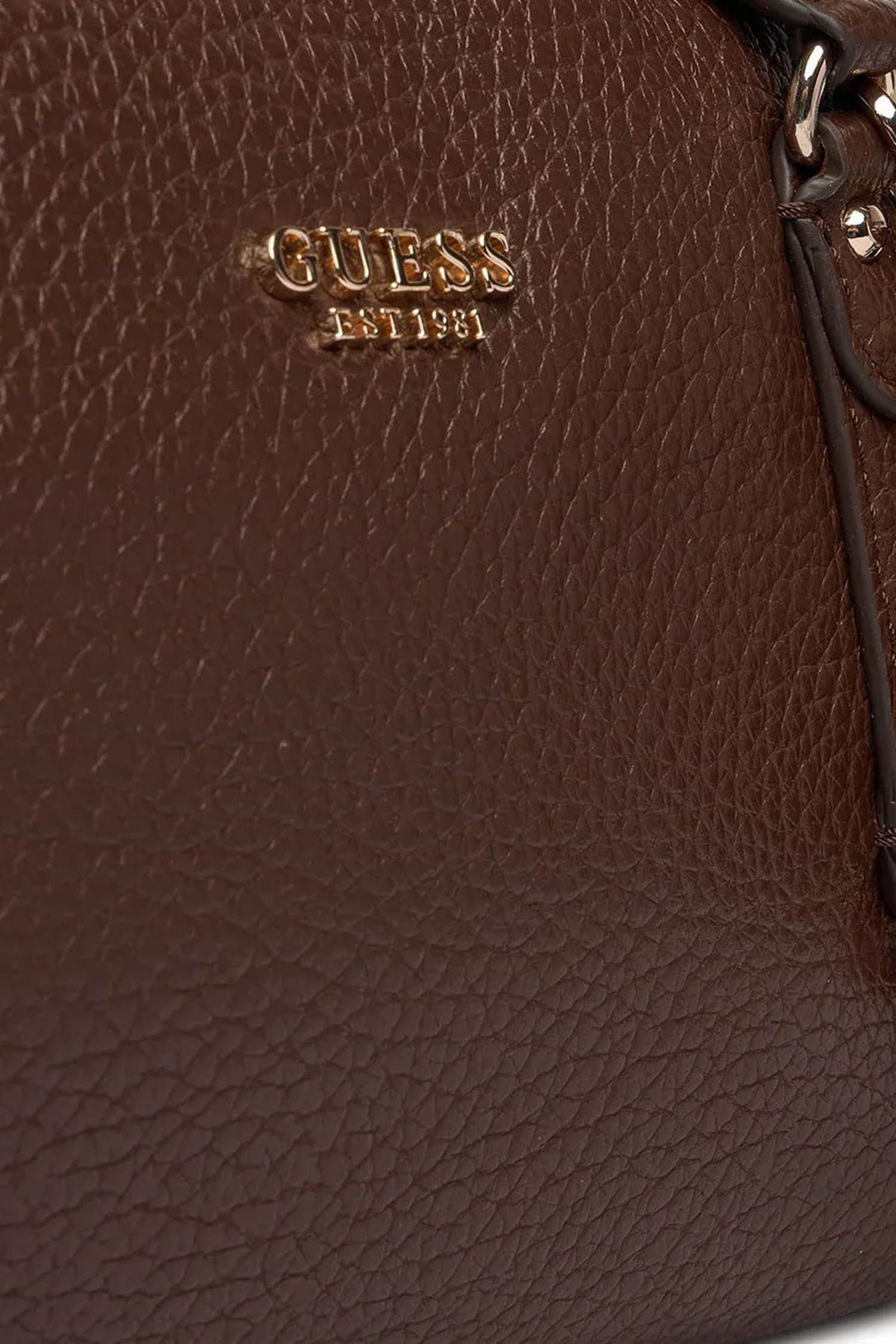 Жіноча темно-коричнева сумка Guess HWBG95.01060;ESP