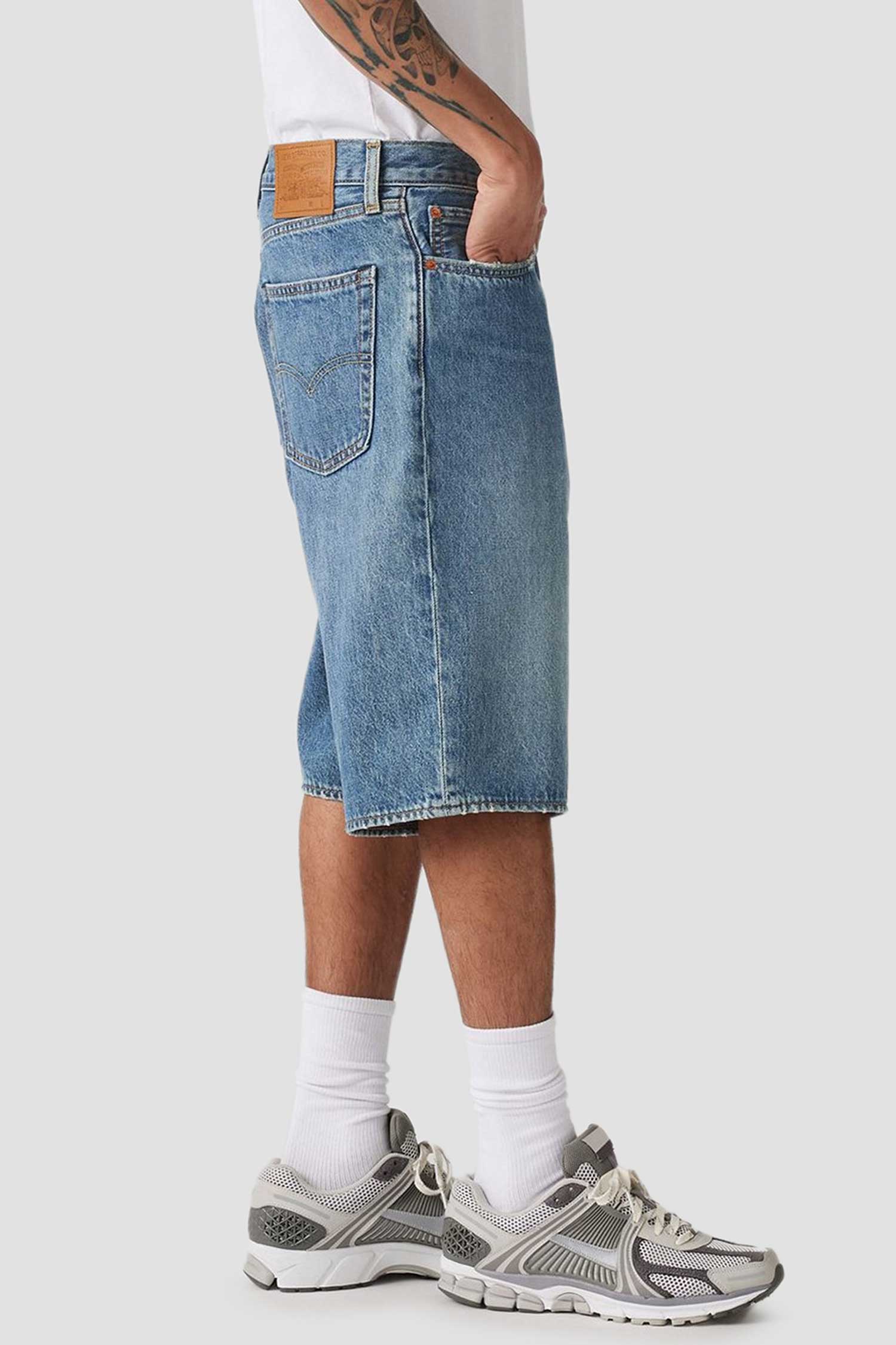 Чоловічі сині джинсові шорти 478 Baggy 12